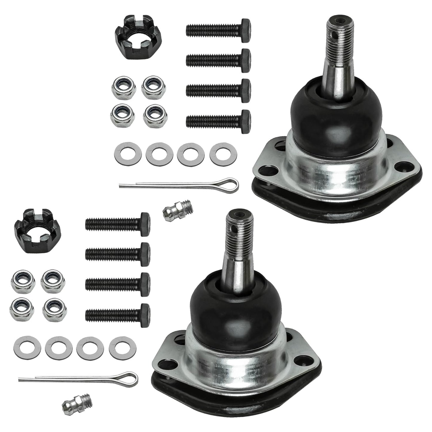 Detroit Axle - 2 Front Lower Ball Joints for 99-16 Chevy Silverado 1500 GMC Sierra 1500, 00-14 Suburban Yukon XL Avalanche 1500, 00-16 Tahoe Yukon, 02-16 Cadillac Escalade ESV EXT, Express Savana 2500