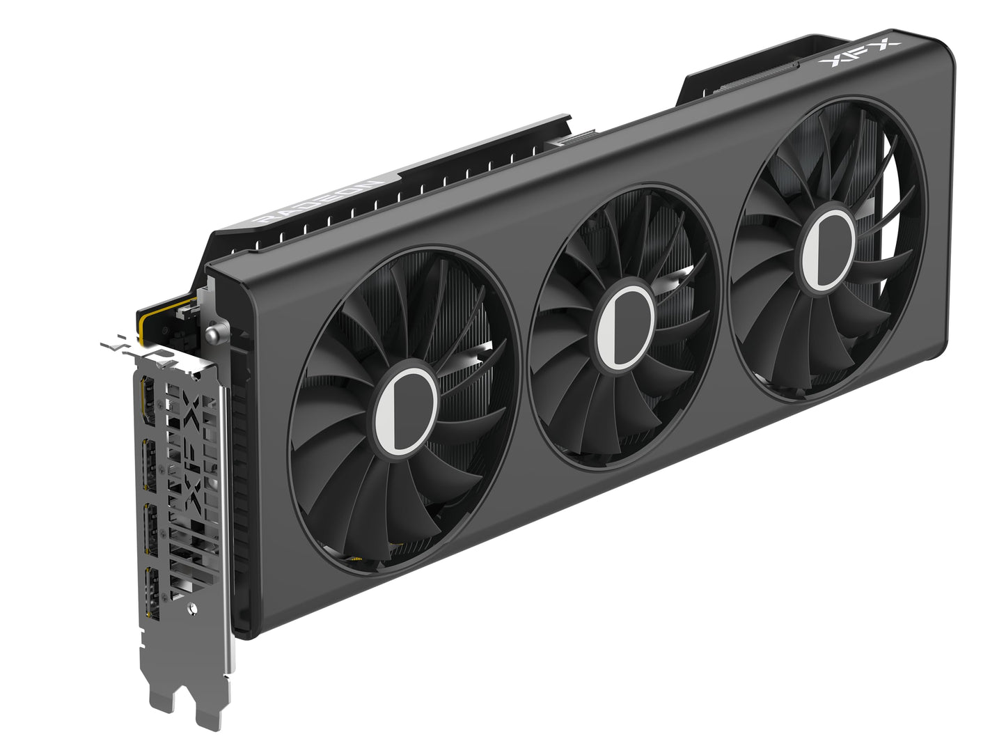 XFX Quicksilver AMD Radeon RX 9070XT Gaming Edition with 16GB GDDR6 HDMI 3xDP, RDNA 4 RX-97TQICKBA, Graphics Card, Compatible with Desktop PCs