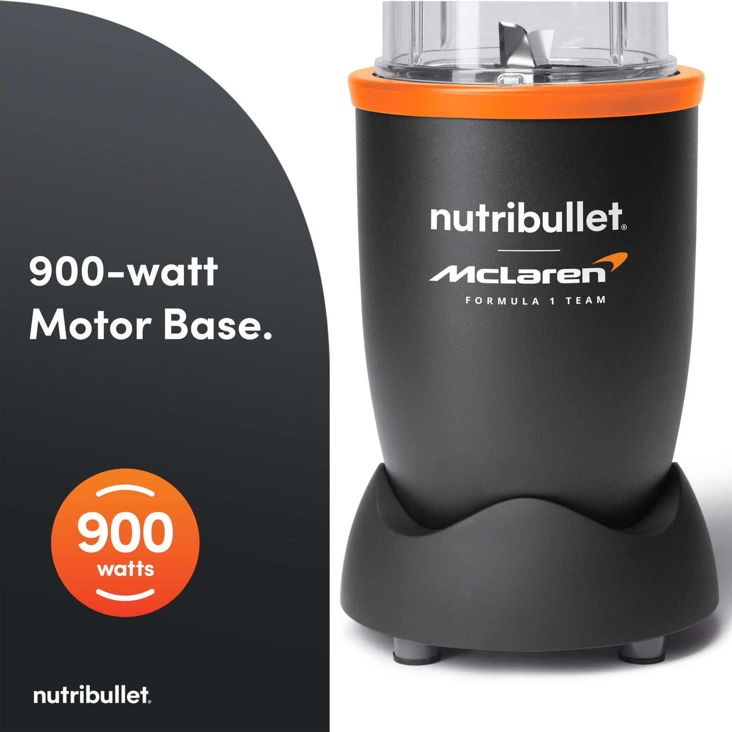 Nutribullet Personal Blender, Shakes, Smoothies, Food Prep, and Frozen Blending, 24 Ounces, 600 Watt, Dark Gray, NBR-0601WM
