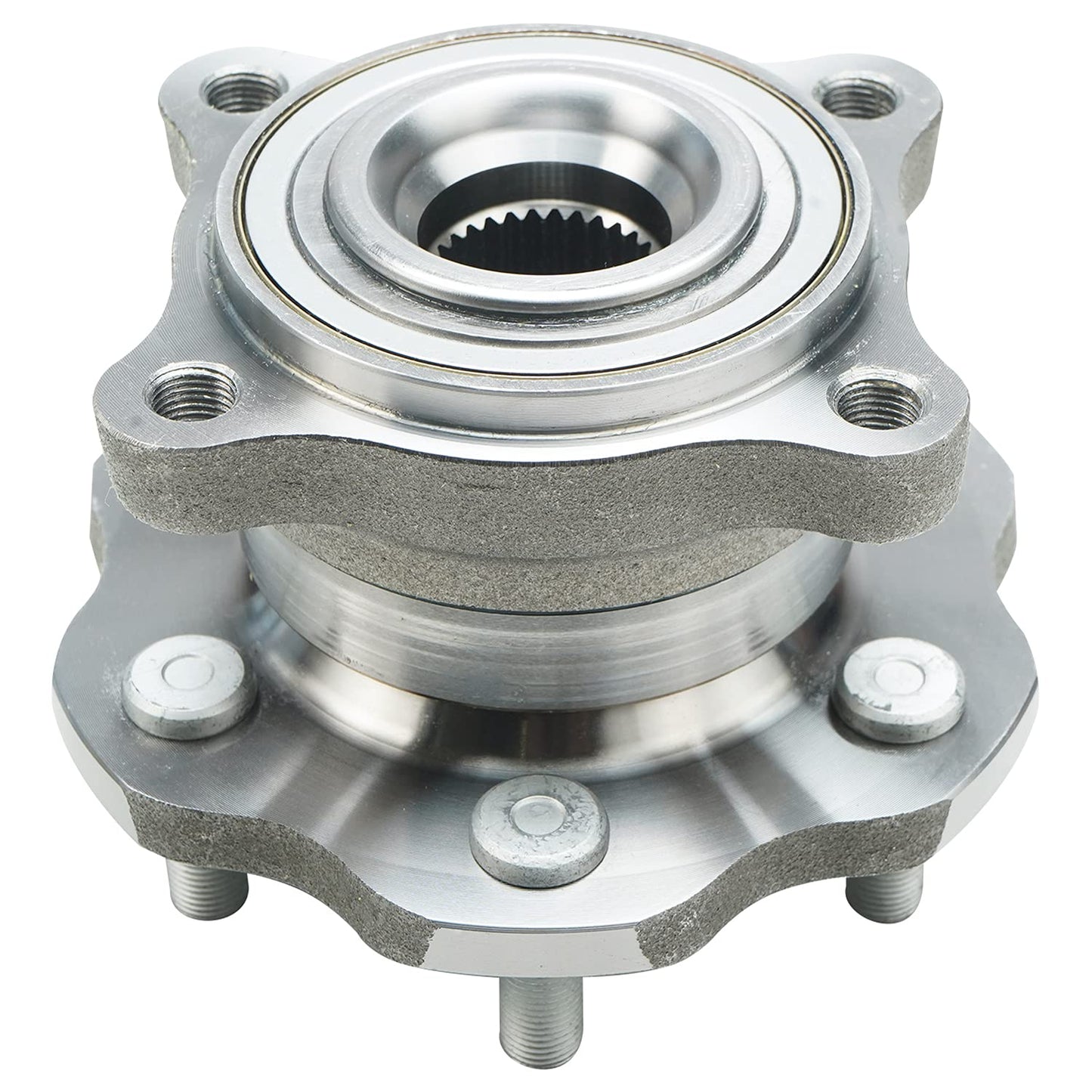 Detroit Axle - 2pc Front Wheel Bearing Hubs for 00-13 Chevy Impala Monte Carlo, 97-08 Pontiac Grand Prix, 06-11 DTS, 05-09 Buick Lacrosse, 06-11 Lucerne, 00-05 Lesabre, Pair Wheel Bearings and Hubs