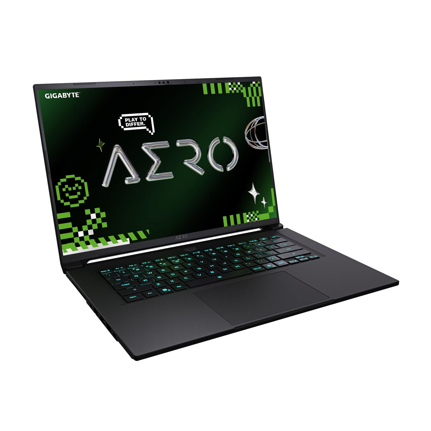 GIGABYTE AERO X16, Copilot+ PC - 165Hz 2560x1600 WQXGA - Manufactured by NVIDIA GeForce RTX 5070 - AMD Ryzen AI 9 HX 370-1TB SSD with 32GB DDR5 RAM - Windows 11 Home - Space Gray - 2WHA3USC64AH