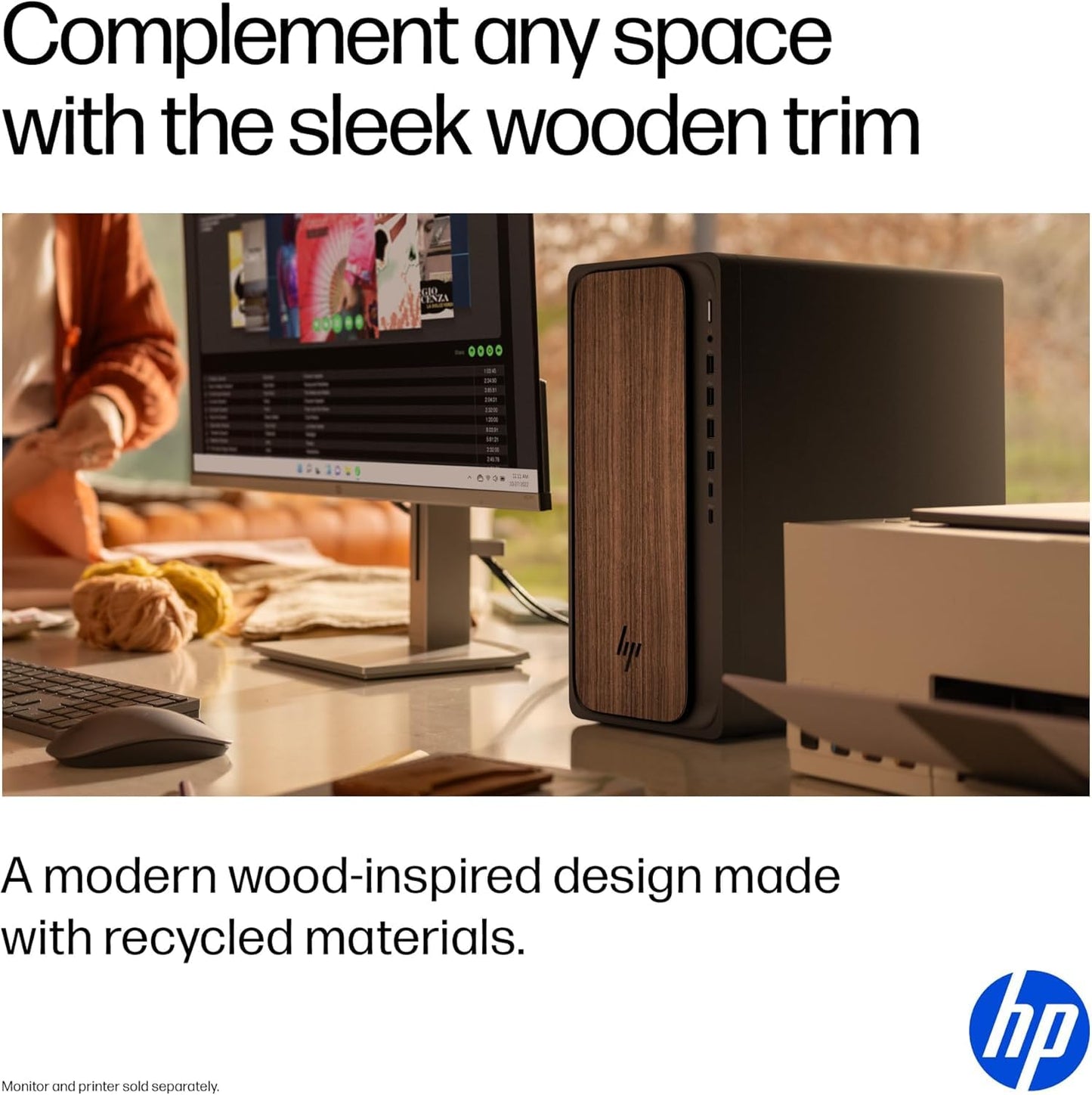 HP 2025 OmniDesk M03 Premium Business Next Gen AI Desktop Computer Intel Core Ultra 7 265(Beats i7-14700), 16GB DDR5 RAM, 1TB HDD + 256GB PCIe, Wi-Fi 6, DP, 2-Monitor Support 4K, HDMI, Windows 11
