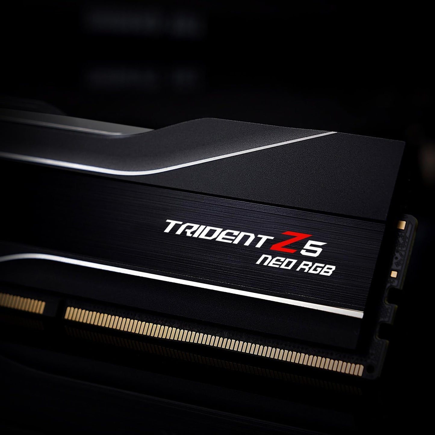 G.SKILL Trident Z5 Neo RGB Series DDR5 RAM (AMD Expo) 64GB (2x32GB) 6000MT/s CL30-40-40-96 1.40V Desktop Computer Memory U-DIMM - Matte Black (F5-6000J3040G32GX2-TZ5NR)