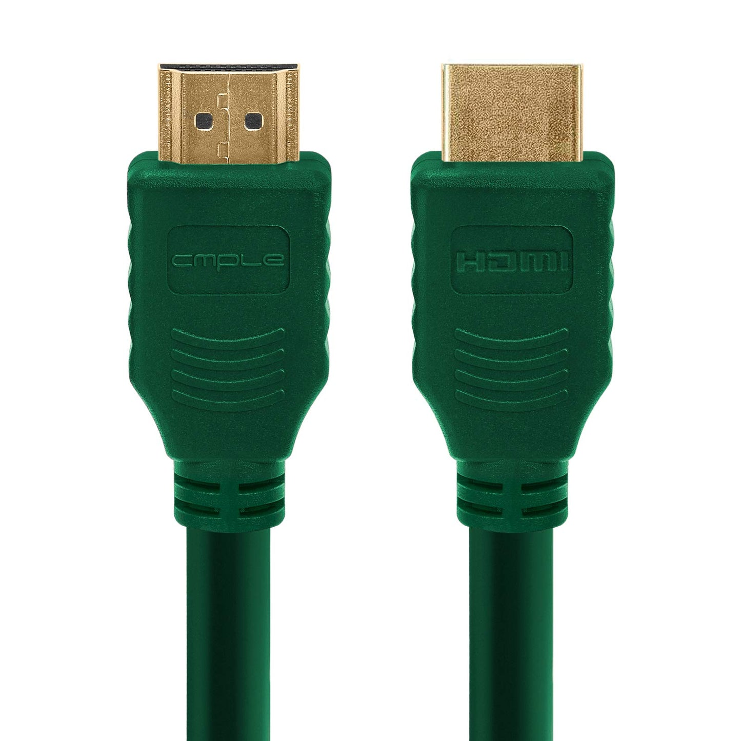Cmple - HDMI Cable 10FT High Speed HDTV Ultra-HD (UHD) 3D, 4K @60Hz, 18Gbps 28AWG HDMI Cord Audio Return 10 Feet Purple