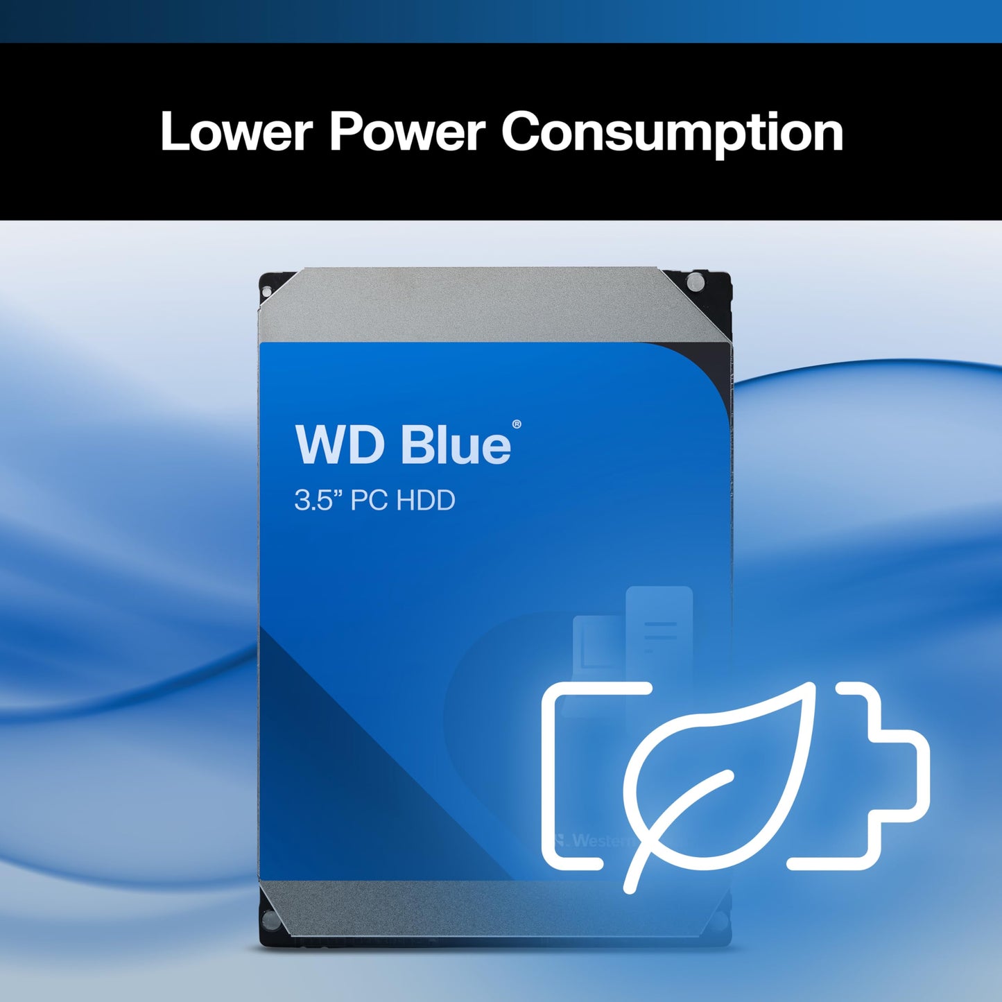 Western Digital 2TB WD Blue Mobile Hard Drive HDD - 5400 RPM, SATA 6 Gb/s, 128 MB Cache, 2.5" - WD20SPZX