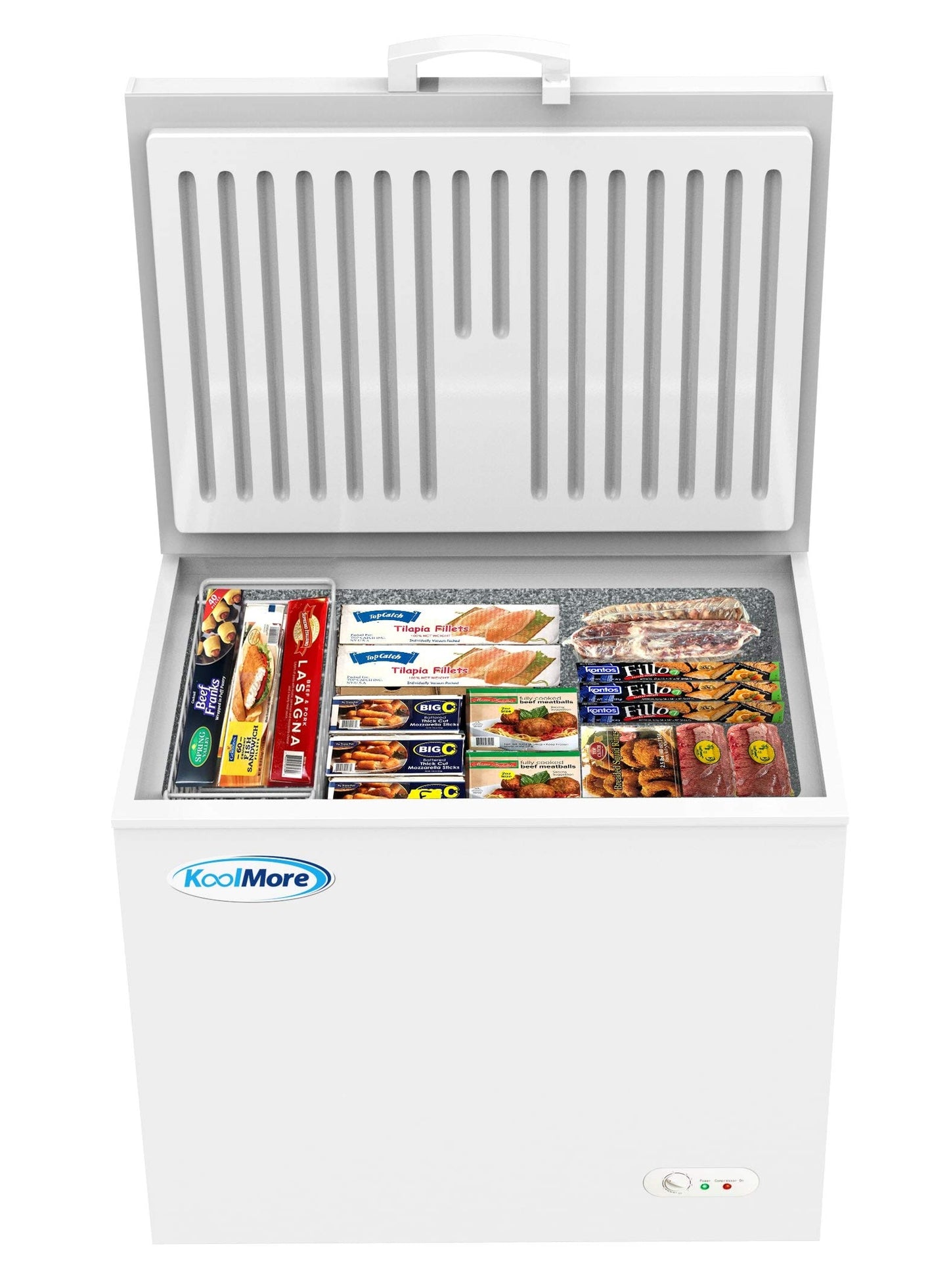 KoolMore SCF-20C Chest Freezer, 20 cu. Ft, White