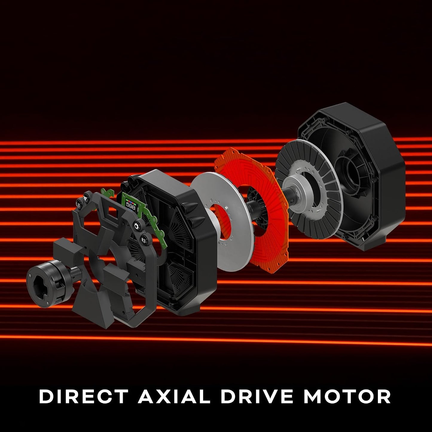 Thrustmaster T598 Direct Drive Racing Wheel & Pedal Set - PS5 & PC | Direct drive motor with magnetic paddles and pedal set for racing, simulation and gaming