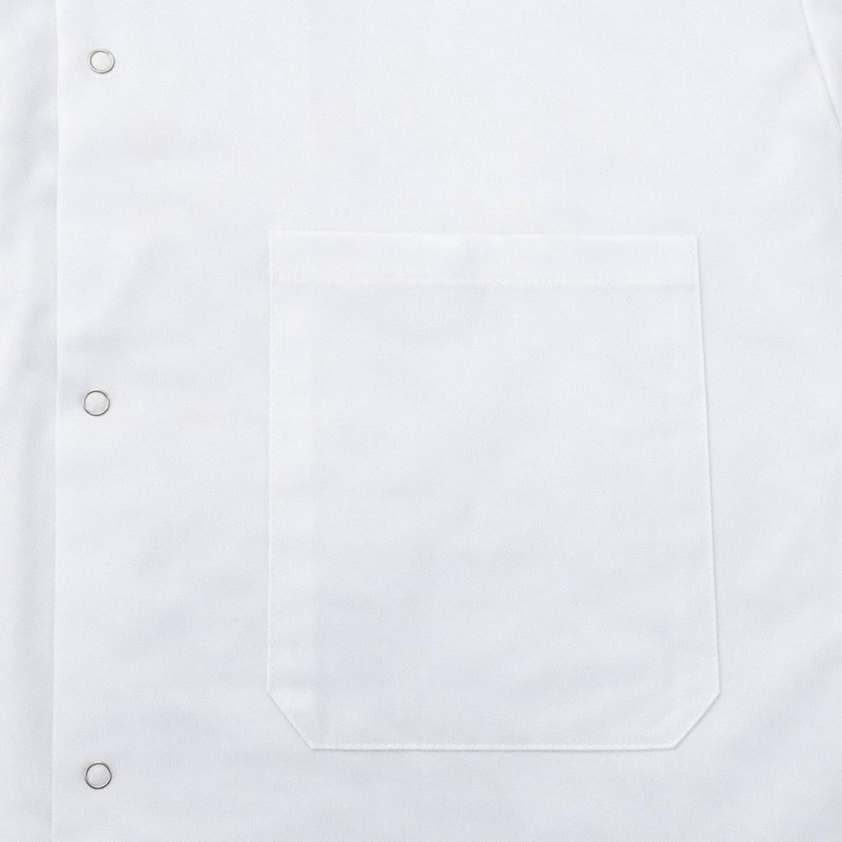 EISCO Adult XL Professional Grade 100% Cotton Lab Coat – Snap Front Laboratory Coat, 3 Pockets, Machine Washable, White