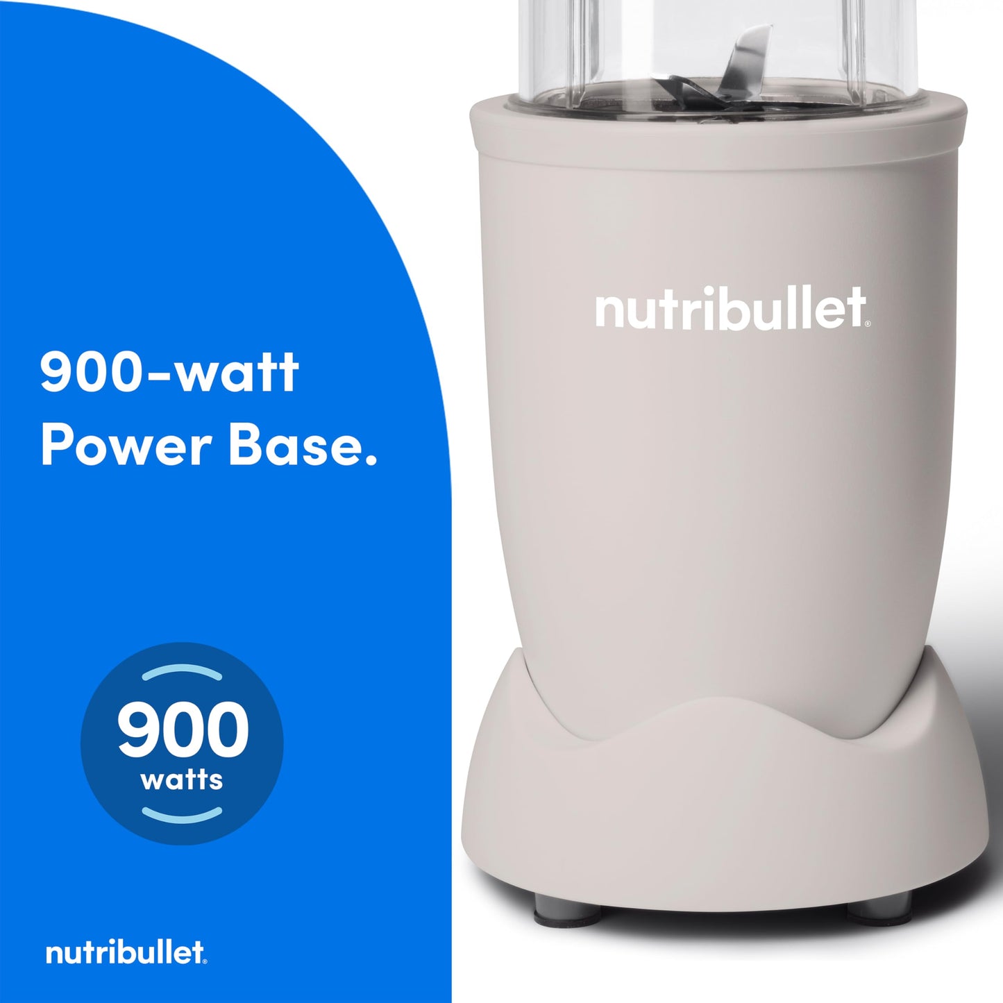 Nutribullet Personal Blender, Shakes, Smoothies, Food Prep, and Frozen Blending, 24 Ounces, 600 Watt, Dark Gray, NBR-0601WM