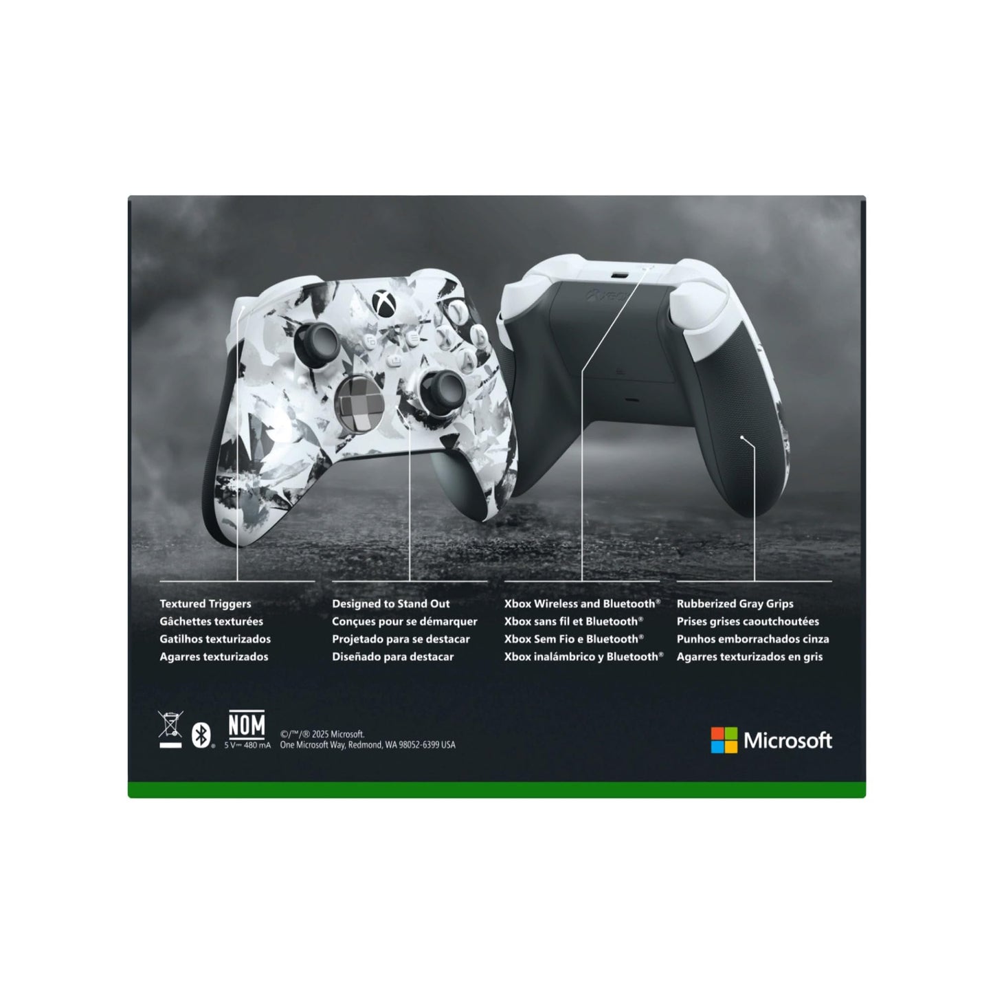 Xbox Wireless Gaming Controller | Ice Breaker Special Edition | Console, PC, and Android | Textured Grip | Wireless, Bluetooth, USB-C Connectivity