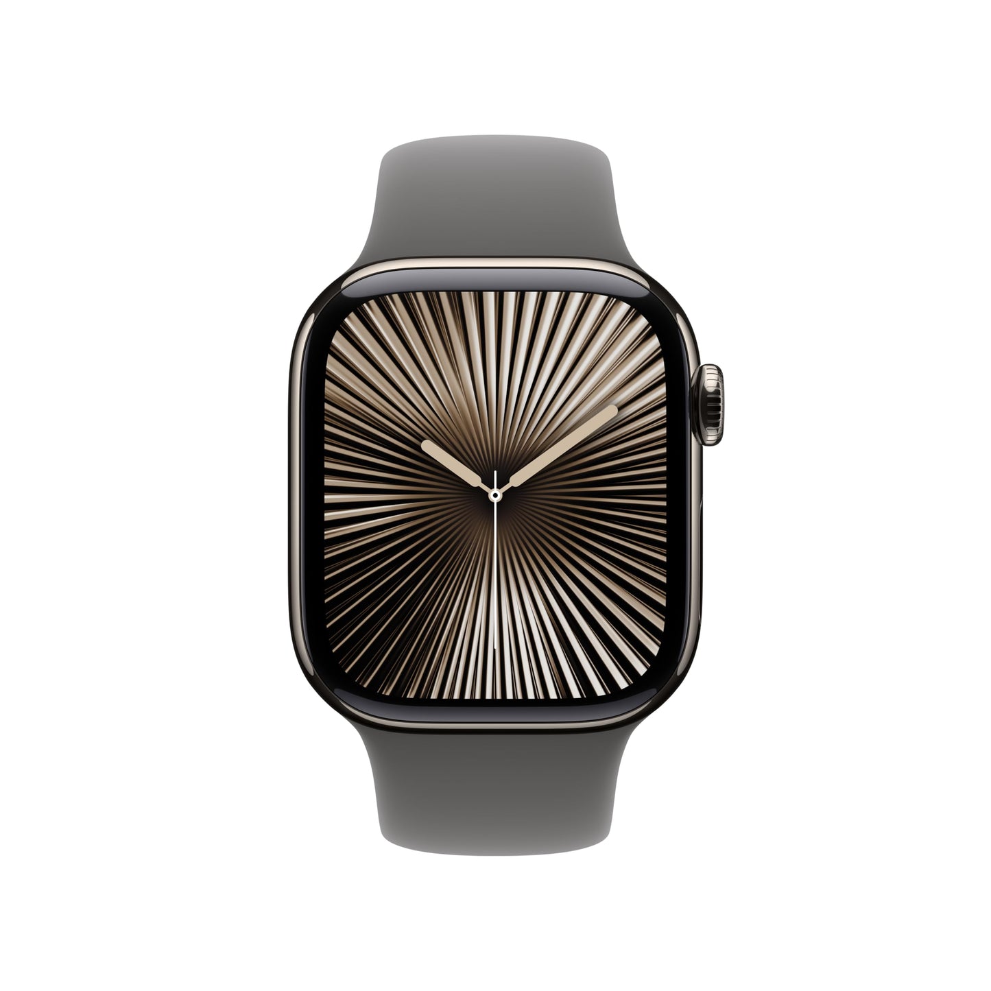 Apple Watch Series 10 [GPS + Cellular 42mm case] Smartwatch with Jet Black Aluminum Case with Black Sport Band - M/L. Fitness Tracker, ECG App, Always-On Retina Display, Water Resistant