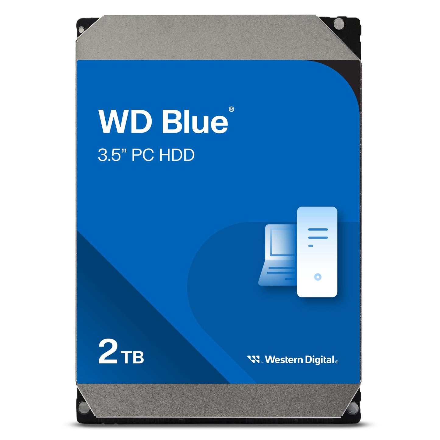 Western Digital 2TB WD Blue Mobile Hard Drive HDD - 5400 RPM, SATA 6 Gb/s, 128 MB Cache, 2.5" - WD20SPZX