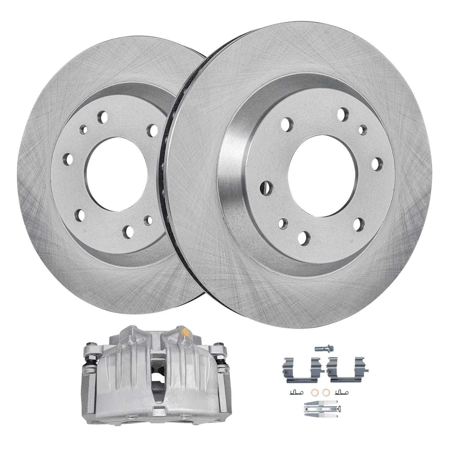 Detroit Axle - Brake Kit for 2013-2025 Nissan Altima Disc Brake Rotors Ceramic Brakes Pads 2014 2015 2016 2017 2018 2019 2020 2021 2022 2023 2024 Replacement: 11.65" inch Front 11.46" inch Rear Rotor