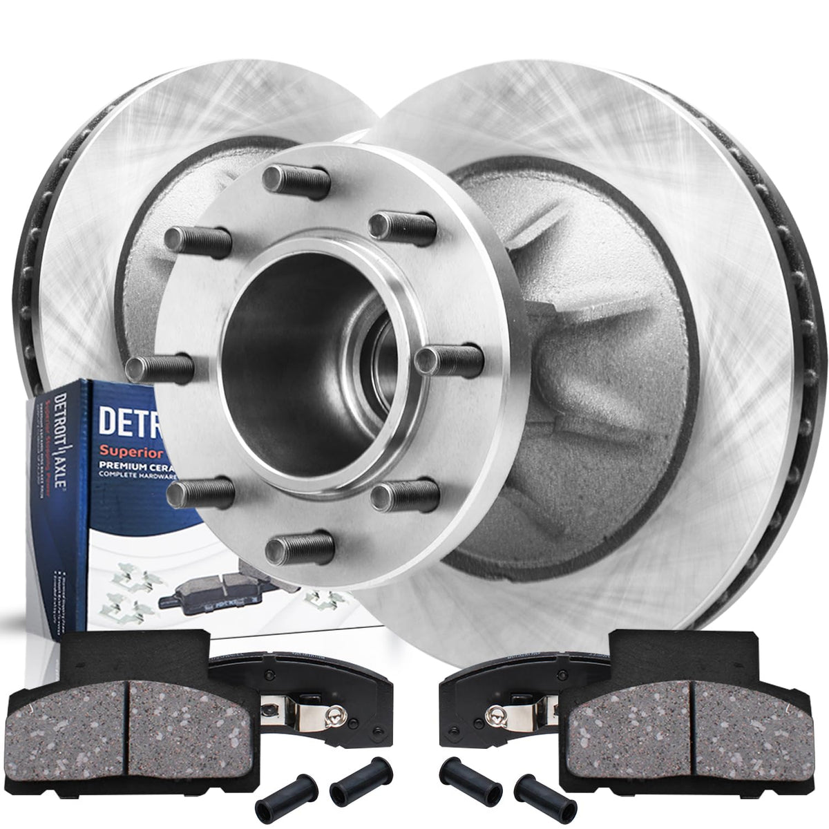 Detroit Axle - Rear Brake Kit for 2018-2020 Chevy Equinox GMC Terrain
