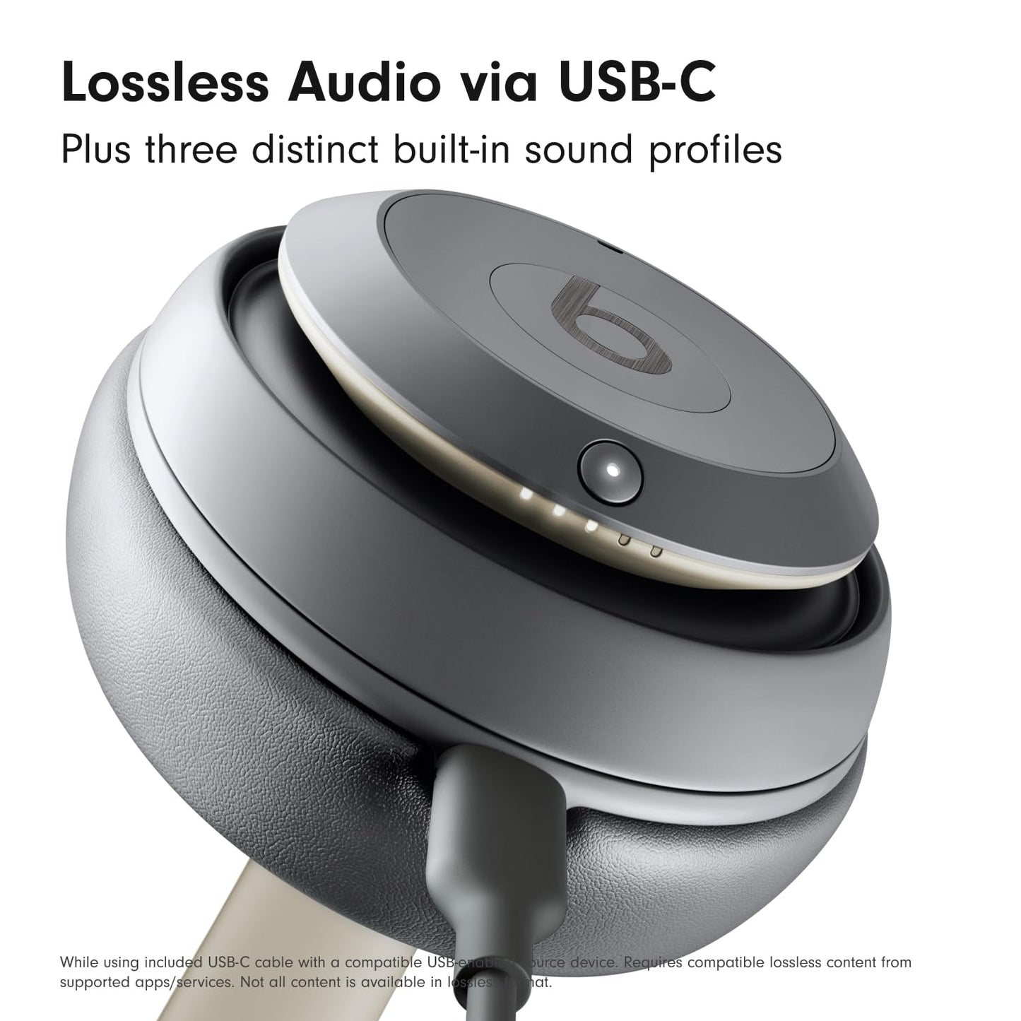 Beats Studio Pro Premium Wireless Over-Ear Headphones- Up to 40-Hour Battery Life, Active Noise Cancelling, Great for Travel & Commuting, USB-C Lossless Audio, Apple & Android Compatible - Navy