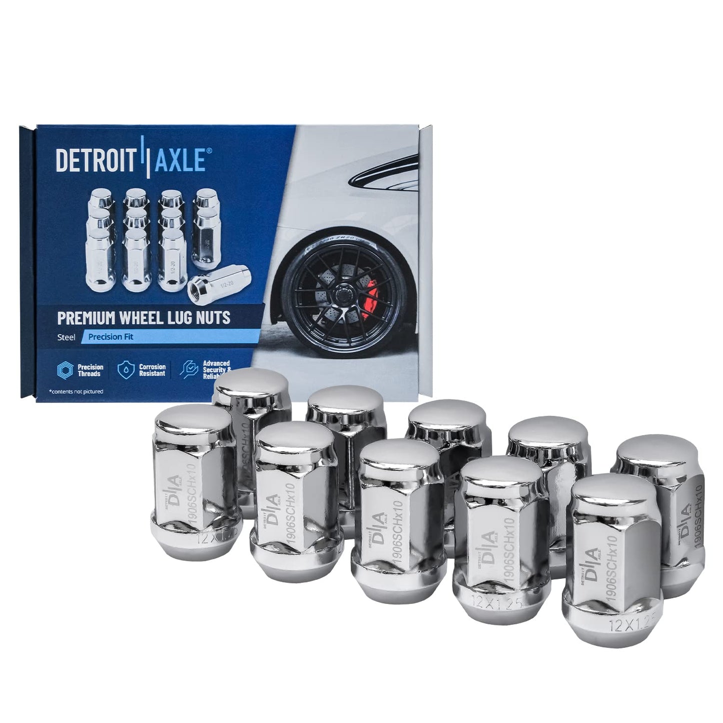 Detroit Axle - Brake Kit for 2013-2016 Kia Optima 2011-2015 Hyundai Sonata, Disc Brake Rotors Ceramic Brakes Pads Front and Rear 2014 Replacement
