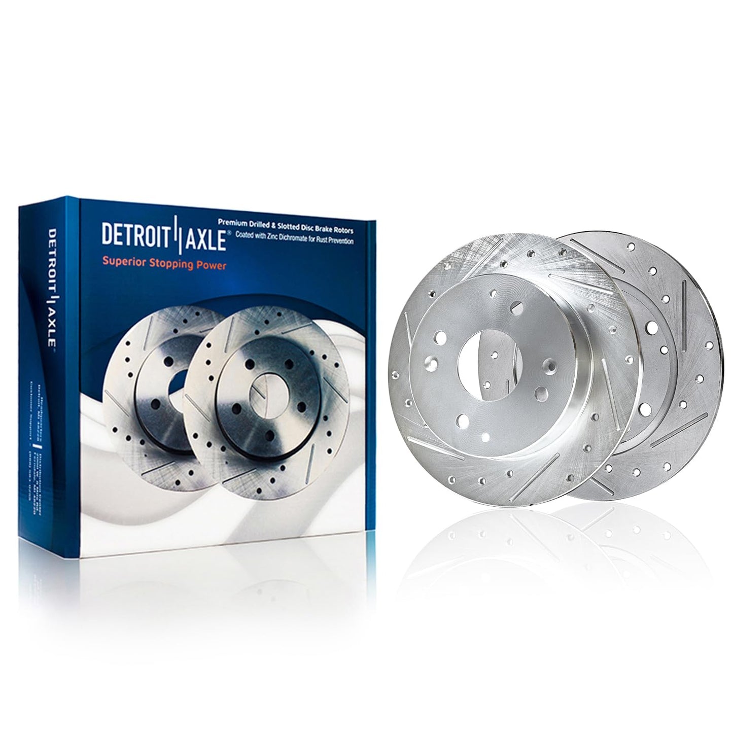 Detroit Axle - Rear Brake Kit for 2009-2019 Toyota Corolla 2010 2011 2012 2013 2014 2015 2016 2017 2018 Brake Drums Brakes Shoes Rear Replacement