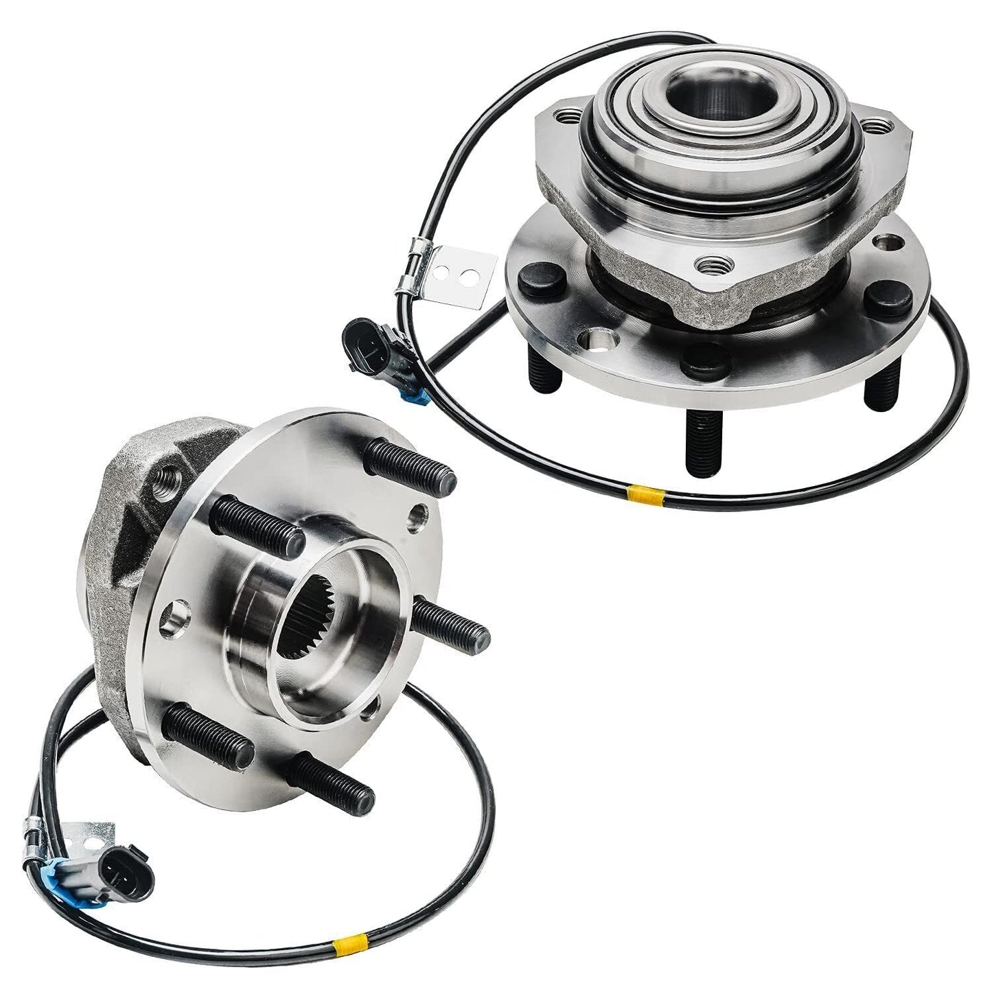Detroit Axle - Brake Kit for 2011-2020 Jeep Grand Cherokee Dodge Durango Replacement Front & Rear Drilled & Slotted Disc Brake Rotors Ceramic Brakes Pads : 12.99" inch Rotor