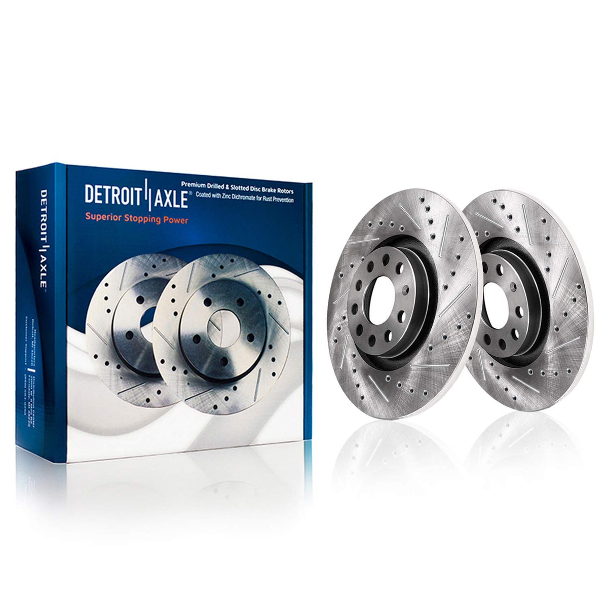 Detroit Axle - Brake Kit for 2006-2018 Dodge Ram 1500 2007-2009 Durango