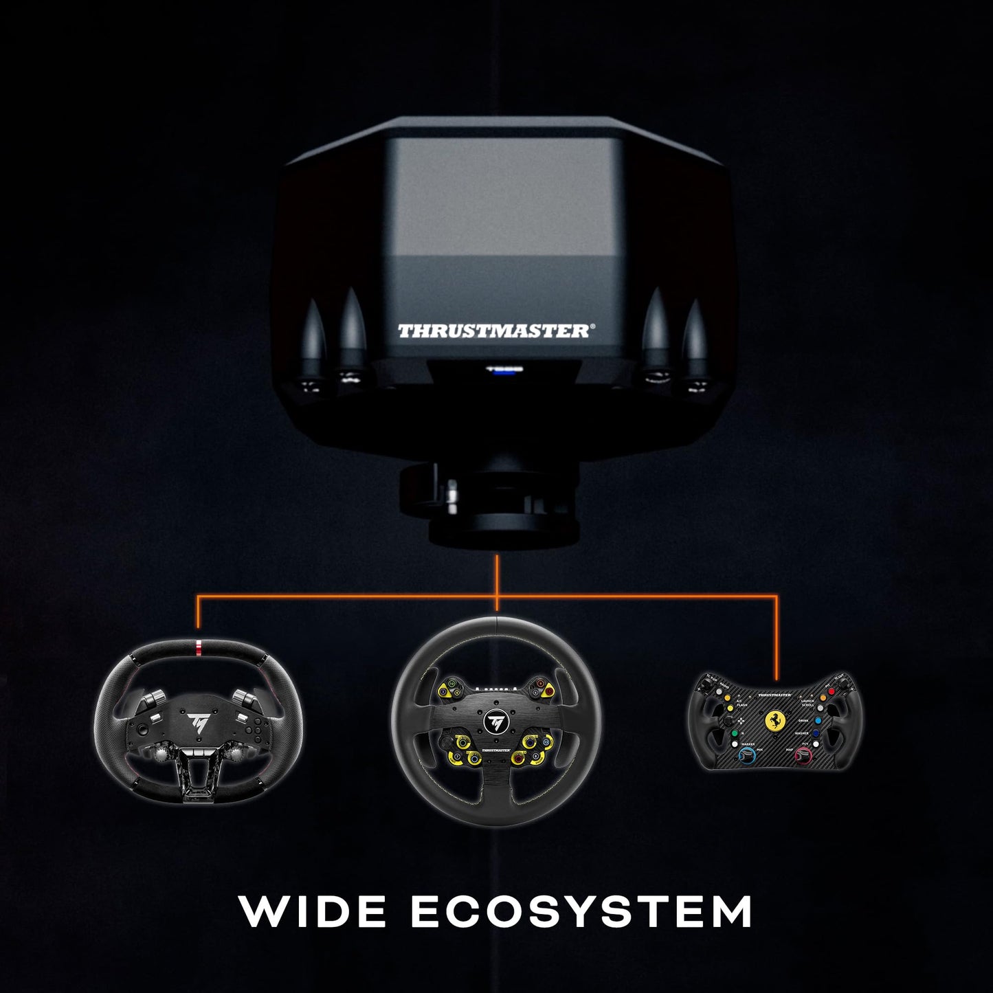Thrustmaster T598 Direct Drive Racing Wheel & Pedal Set - PS5 & PC | Direct drive motor with magnetic paddles and pedal set for racing, simulation and gaming