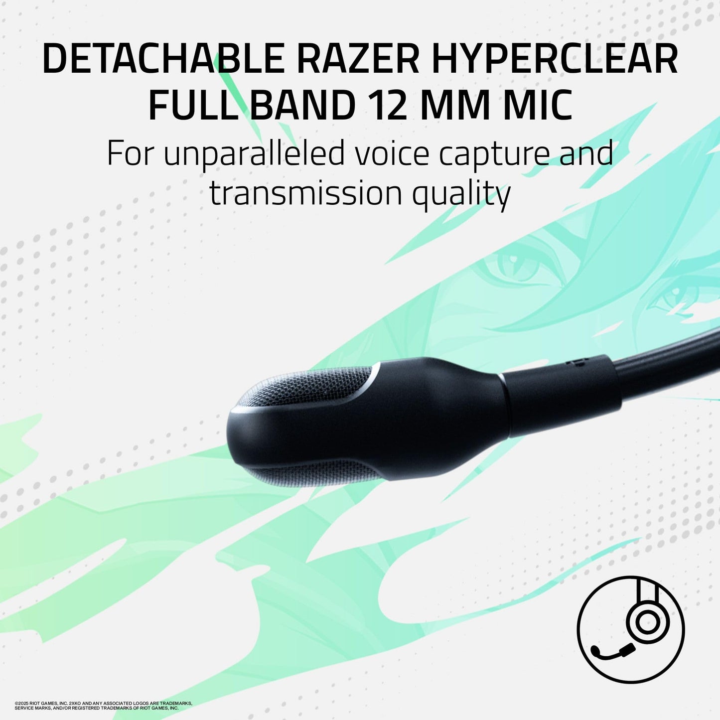 Razer BlackShark V3 Pro Wireless ANC Gaming Headset for PC: Full Band Mic - 50mm Drivers - 2.4 GHz, Bluetooth, USB, 3.5mm - Works with Mac, PS5, Nintendo Switch, Smartphone - 70 Hr Battery - Black