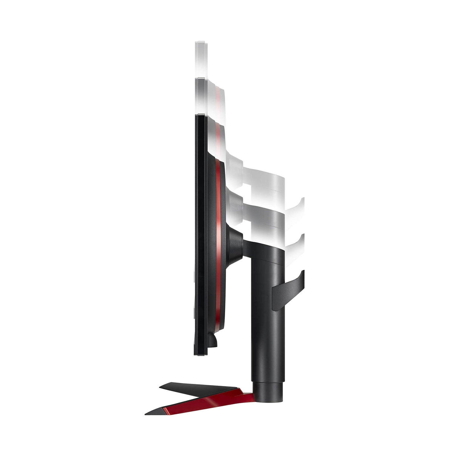 LG 27GS60QC-B Ultragear 27-inch Curved Gaming Monitor QHD (2560x1440) 180Hz 1ms 1000R AMD FreeSync HDR10 HDMIx2 DisplayPort Borderless Design Black Stabilizer DAS Crosshair FPS Counter - Black