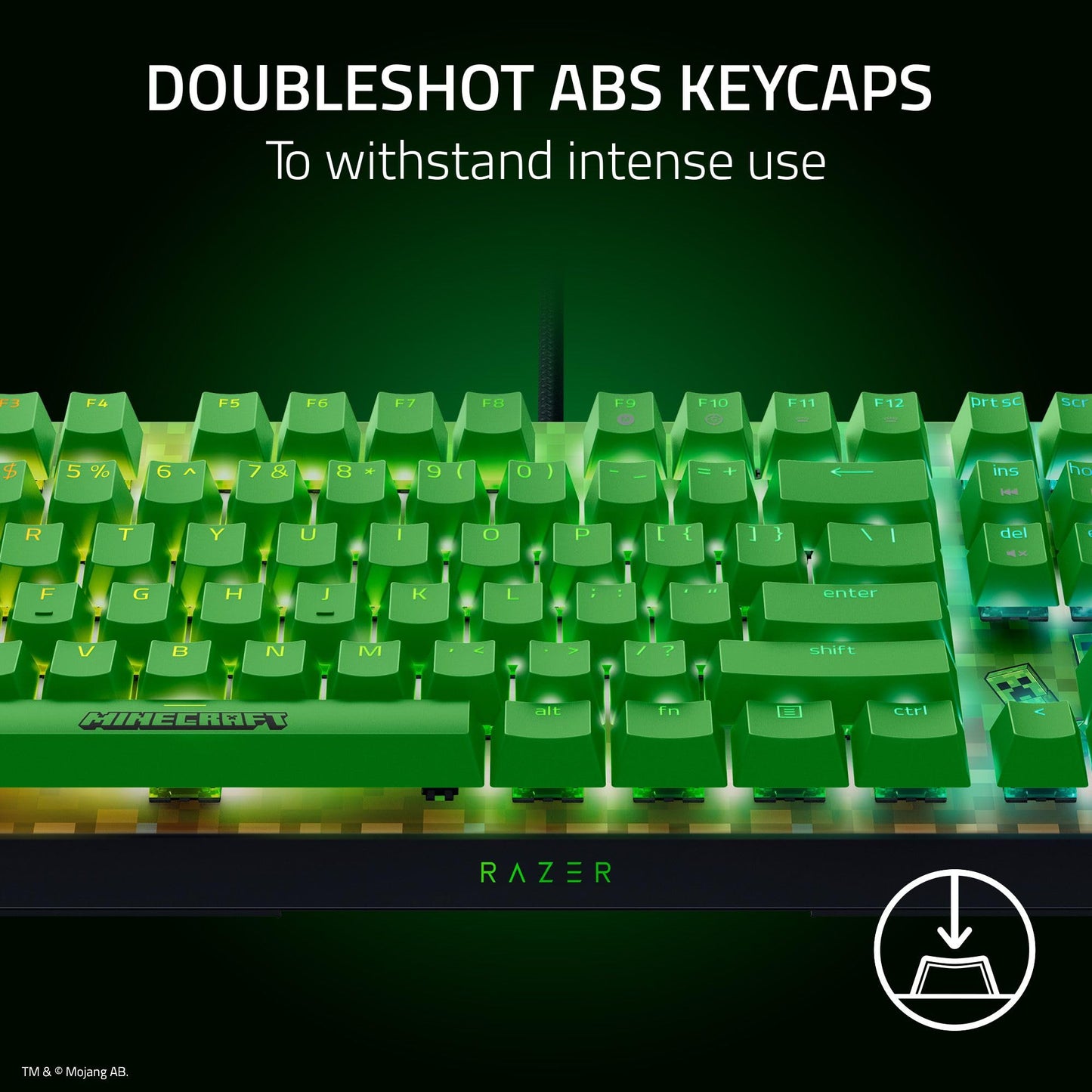 Razer BlackWidow V4 X Mechanical Gaming Keyboard: Yellow Switches Linear & Silent - 6 Macro Keys - Chroma RGB - Doubleshot ABS Keycaps - Roller & Media Keys - Snap Tap
