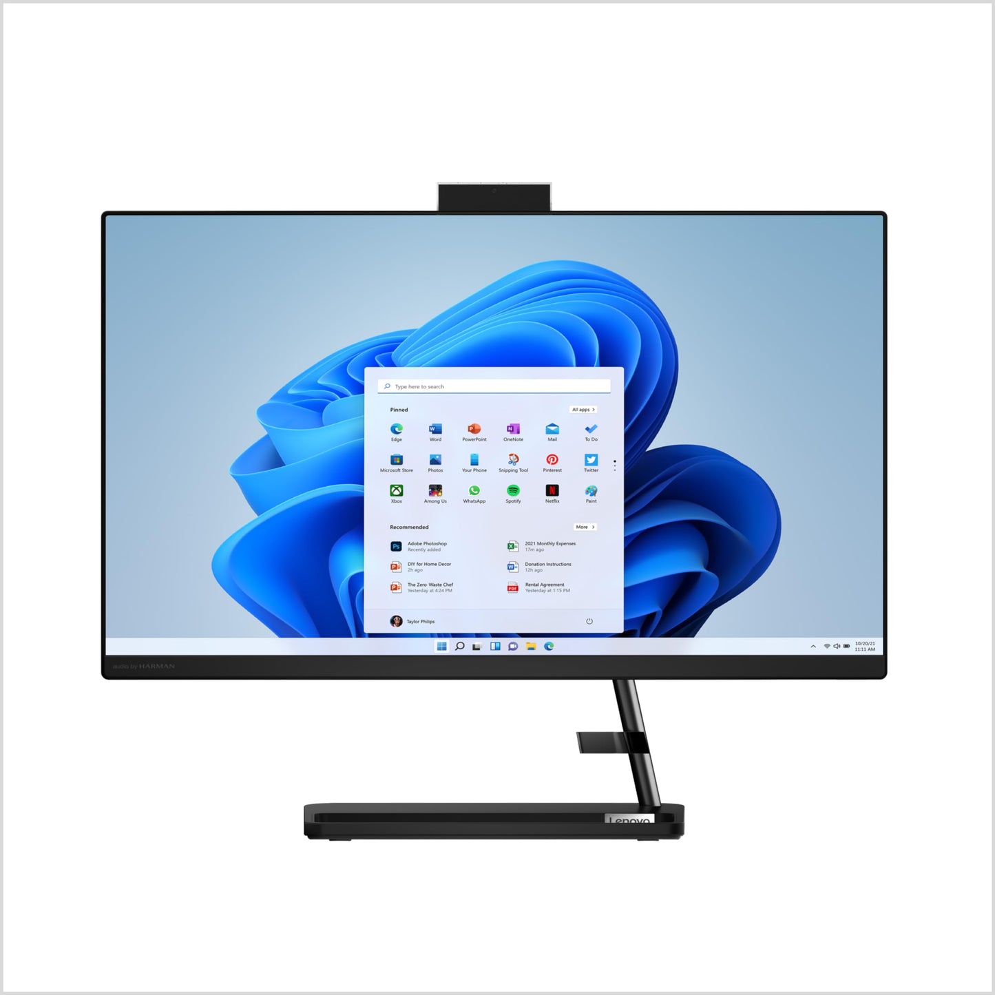 Lenovo 24" All-in-One Desktop | Ultra-Fast Intel Quad-Core CPU | 16GB RAM | 512GB External & 256GB SSD | Full HD Display | Wi-Fi 6 | HDMI | Ethernet Ports | Windows 11 | Wireless Keyboard & Mouse