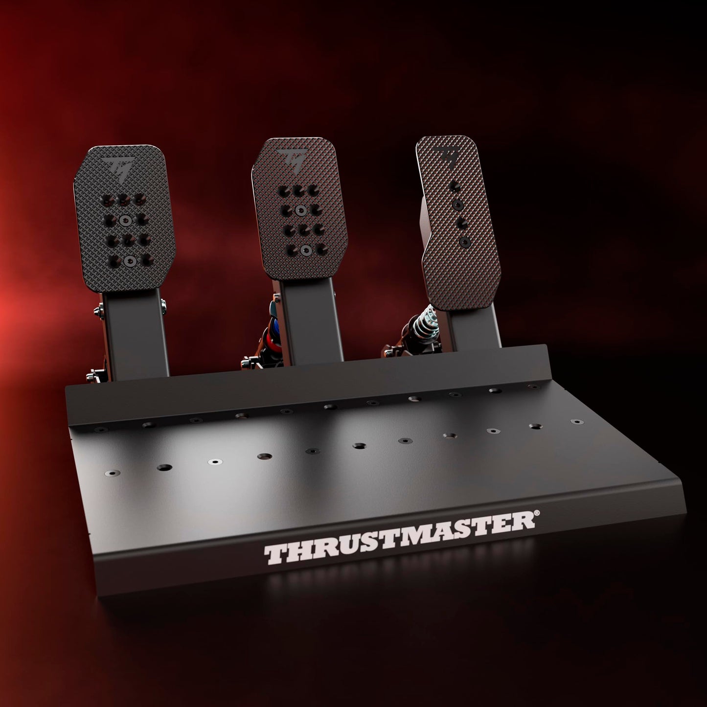 Thrustmaster Raceline Pedals III Modular Sim Racing Pedals - PS5, XBOX & PC | 3-pedal all-metal build, H.E.A.R.T sensors, 3 pressure adjustments, multiple springs, non-slip pads, load-cell upgrade ready