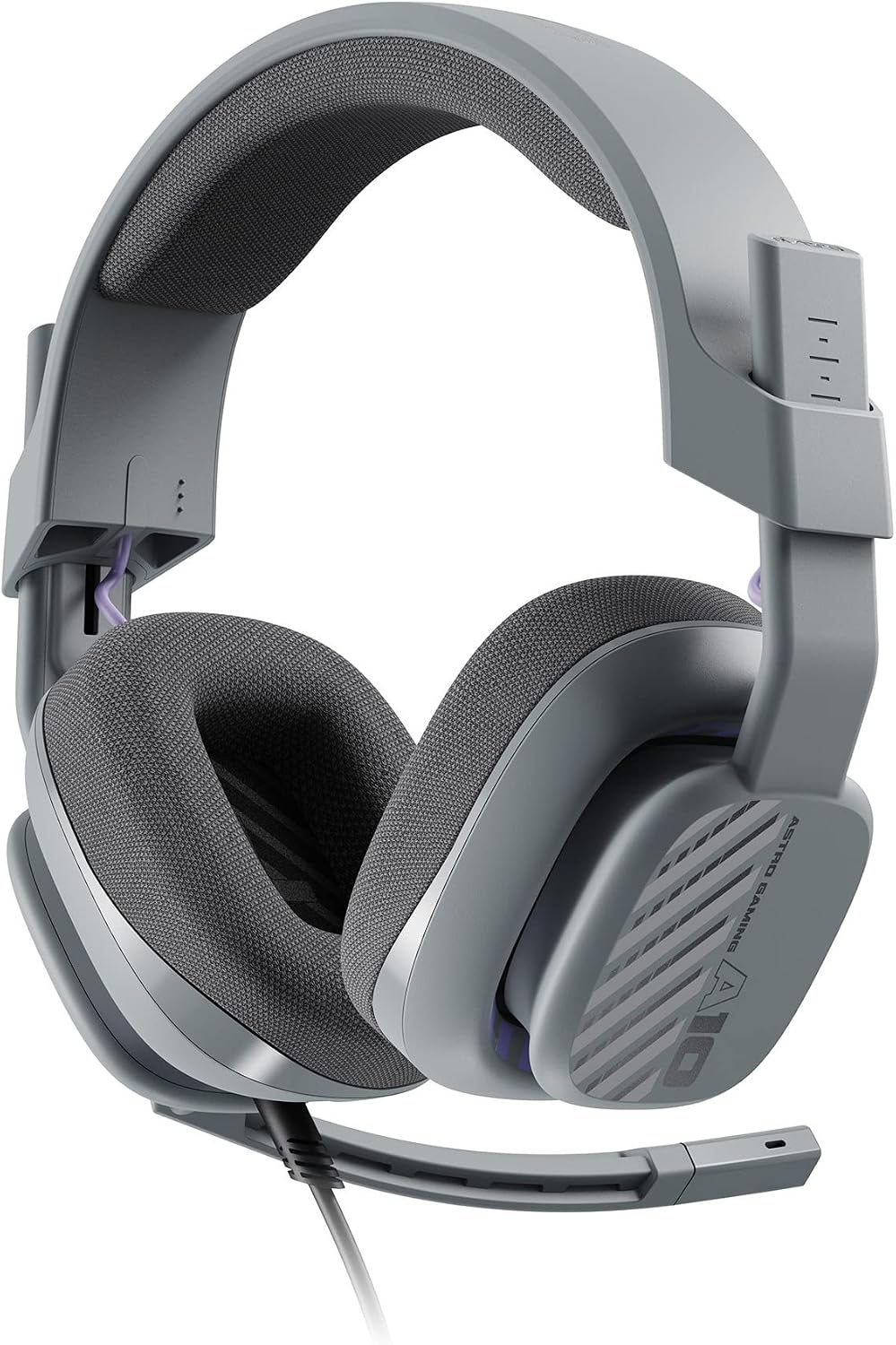 Logitech G Astro A10 Gen 2 Cross-Platform Wired Gaming Headset - Grey | 3.5mm Headphone Jack, 32mm Drivers, Flip-to-Mute Mic, Over-Ear Cup Design