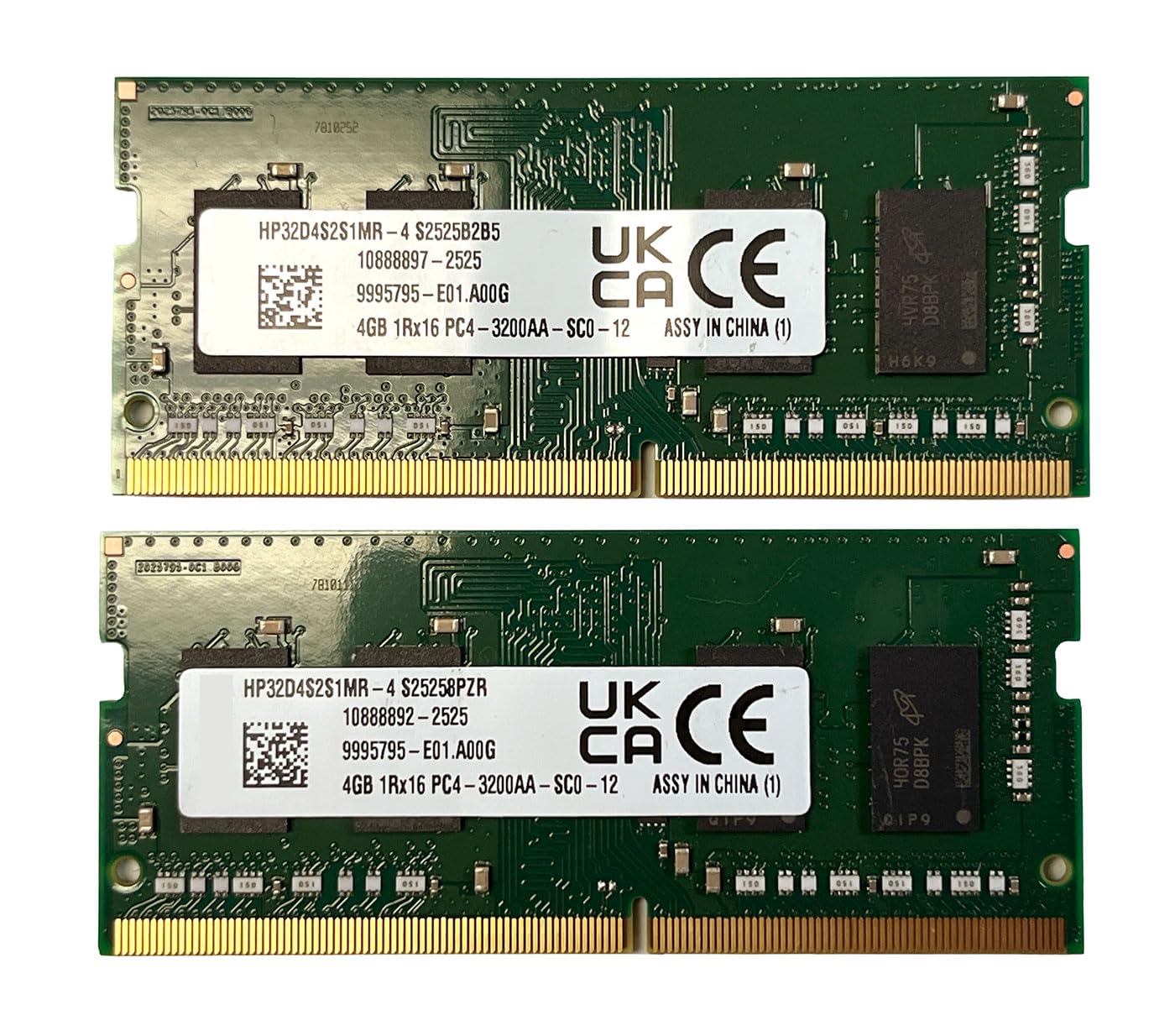 Empowered PC 8GB (2x4GB) DDR4 3200Mhz Memory Module Kit: Factory Original Replacement RAM for HP32D4S2S1MR-4 - Laptops, Notebooks, SFF All-in-One Systems, PC4-3200 SODIMM 1Rx16 CL22 1.2v 260 Pin