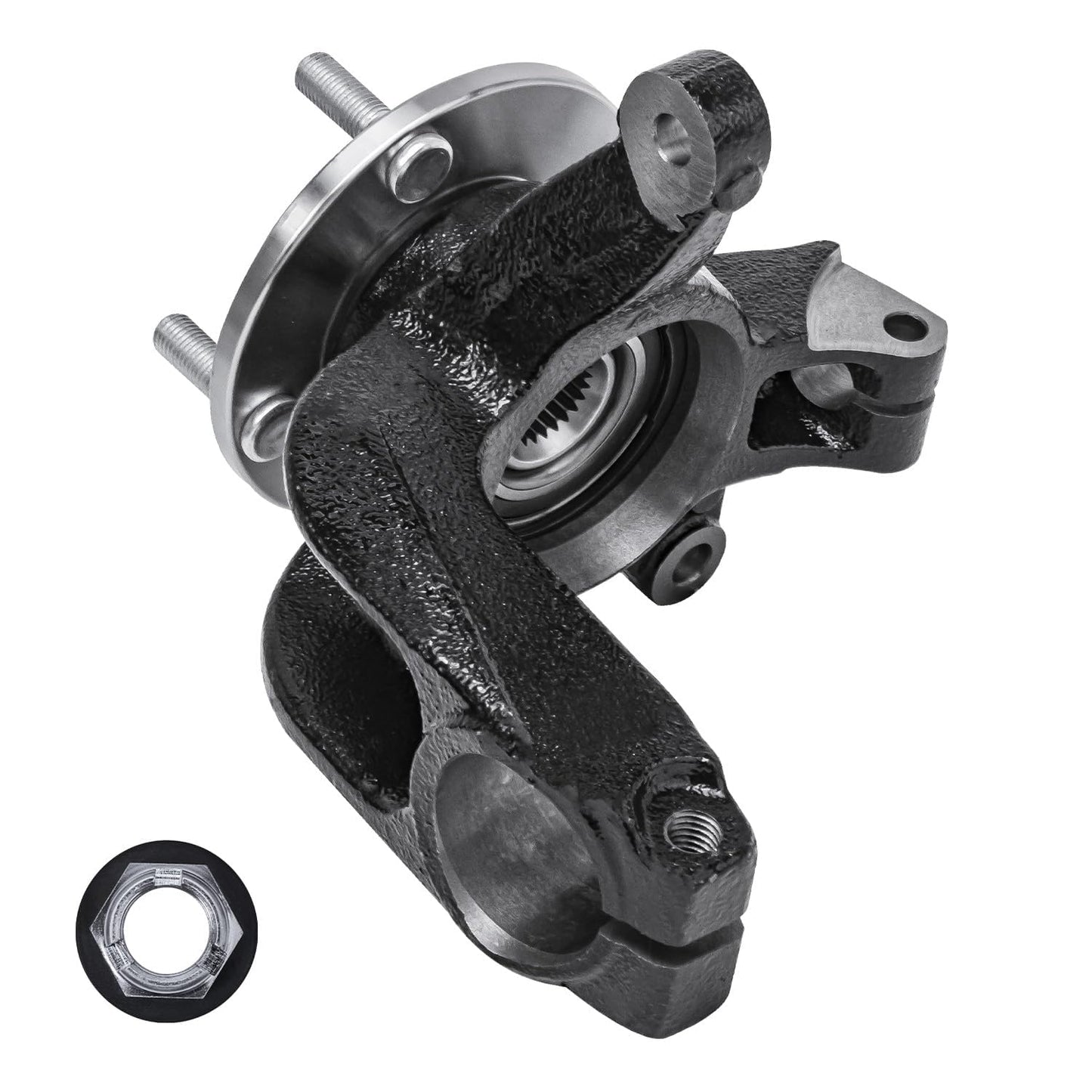 Detroit Axle - 4WD 2 Front CV Axle Shafts for 2007-2020 Chevy Silverado 1500 GMC Sierra Suburban Yukon XL 1500 Tahoe Avalanche Escalade ESV EXT 6 Lugs CV Axle Shafts Assembly Pair Replacement