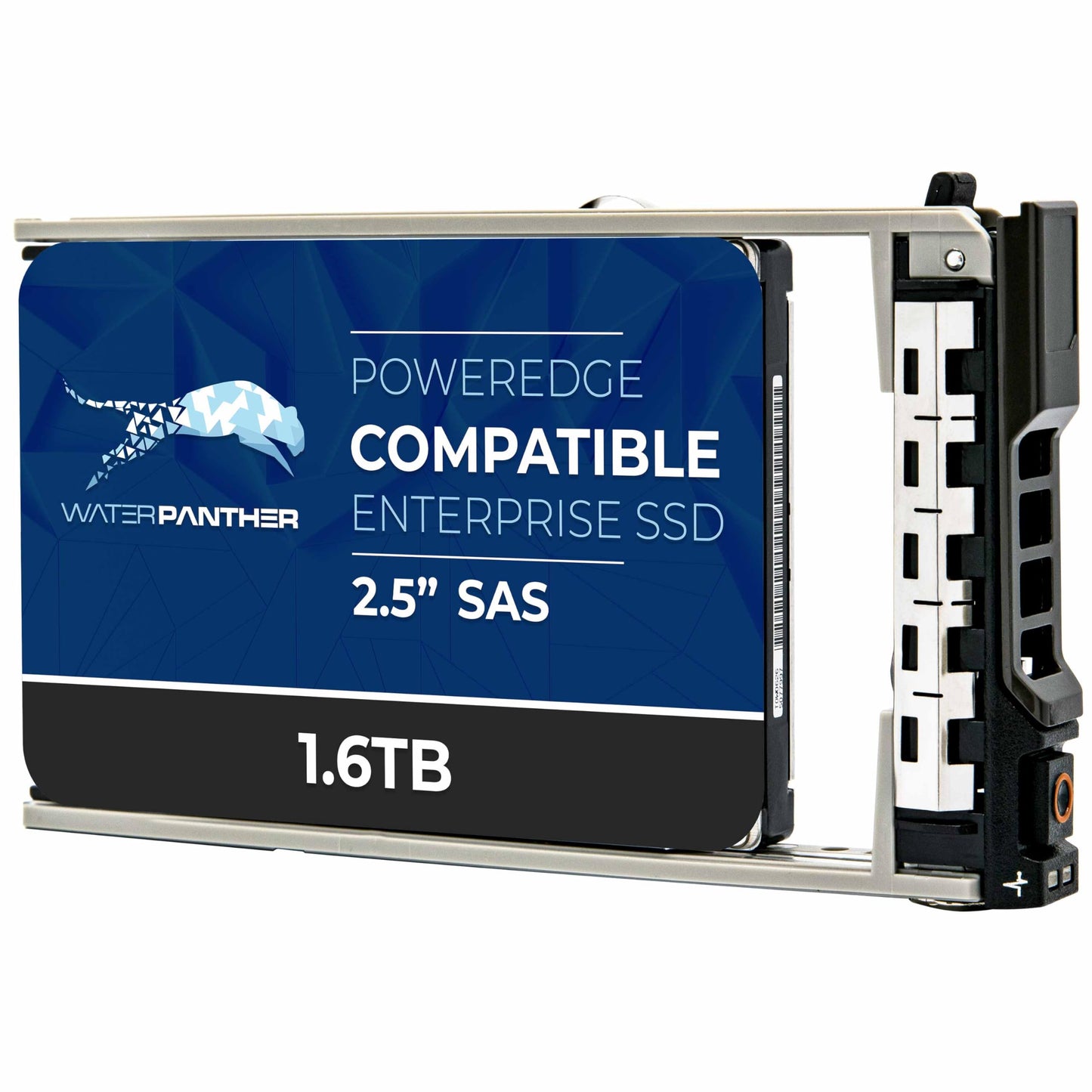 Water Panther 15.36TB SAS 24Gb/s 2.5" SSD for Dell PowerEdge Servers | Enterprise Drive in 13G Tray