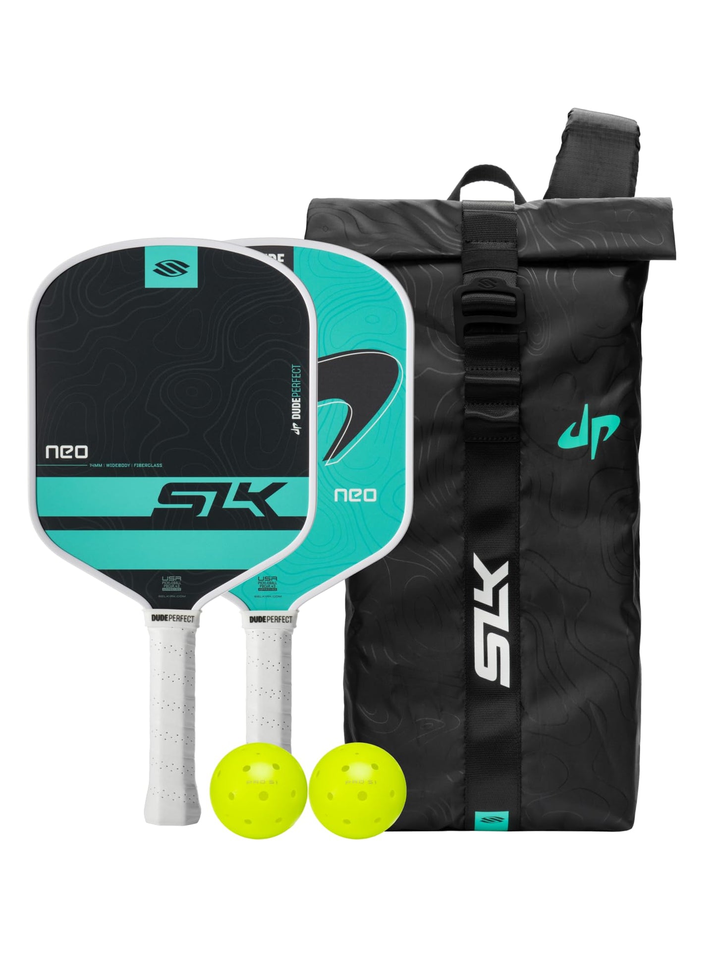 Selkirk Sport SLK Pickleball Paddles Set of 2 | Designed in The USA | Choose The SLK Neo Graphite, SLK Neo Fiberglass Pickleball Set or SLK Atlas Pickleball Bundle