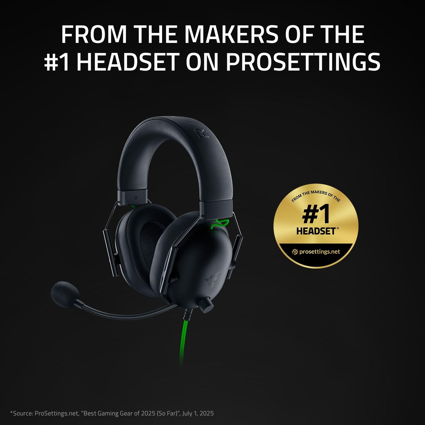 Razer BlackShark V2 X Xbox Gaming Headset: 50mm Drivers - Cardioid Mic - Lightweight - Comfortable, Noise Isolating Earcups - for Xbox Series X, Series S, PS5, PC, Switch via 3.5mm Audio Jack - Black