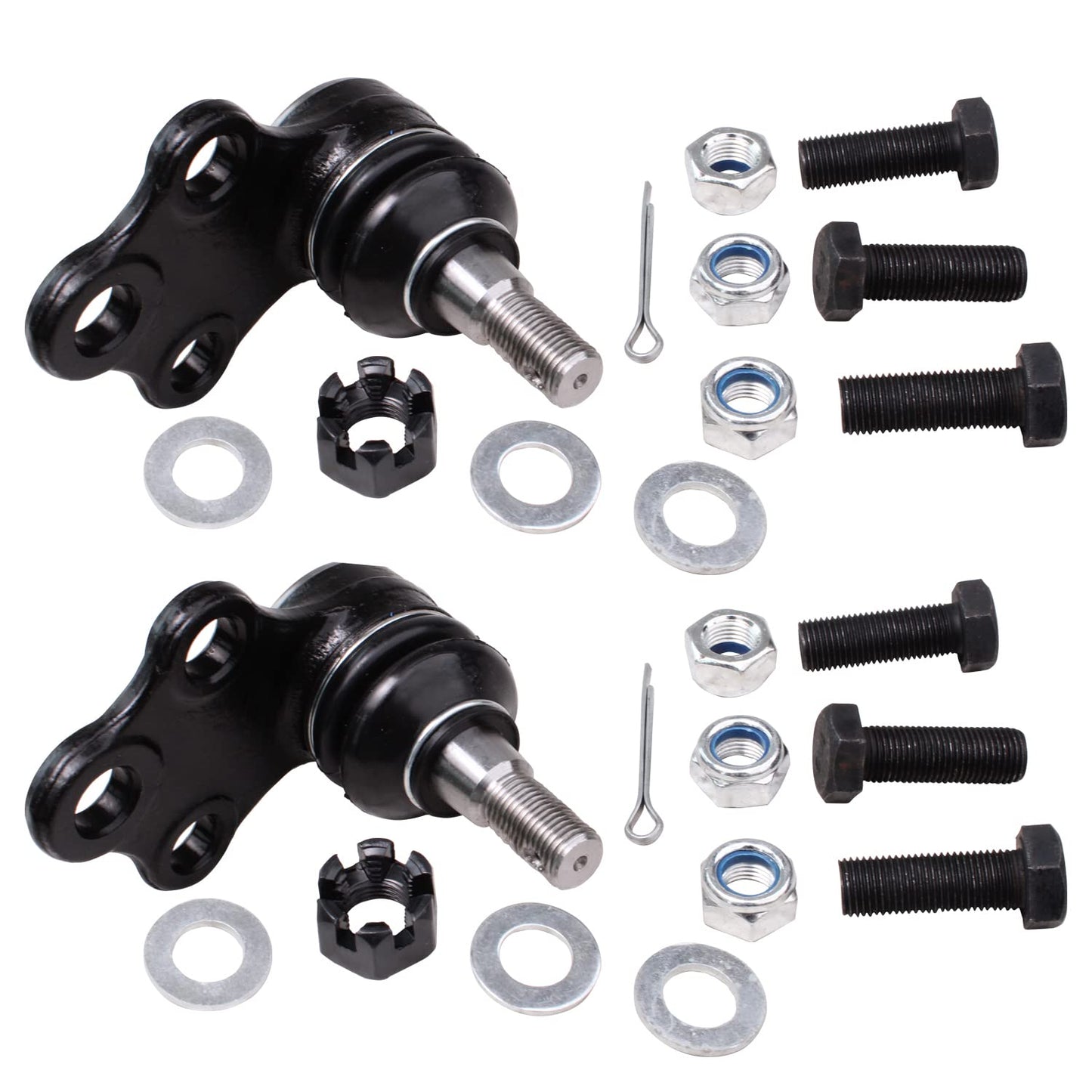 Detroit Axle - Front Lower Ball Joints for Chevy GMC Silverado Sierra Suburban Yukon XL Avalanche 1500 Express Savana 2500 Tahoe Cadillac Escalade ESV EXT Replacement