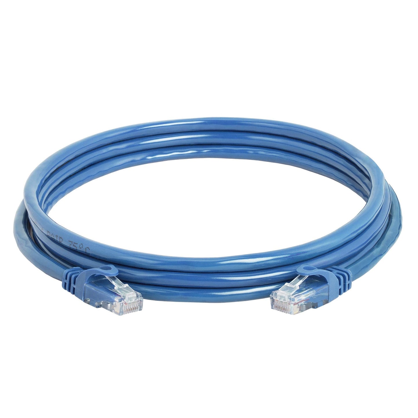 Cmple - RJ45 Cat-6 Ethernet Patch Internet Cable, High Speed Cat6 Network Cable 10 Gigabit, Cat 6 Ethernet LAN Cord with Gold Plated RJ45 Connectors - 5 Feet Yellow