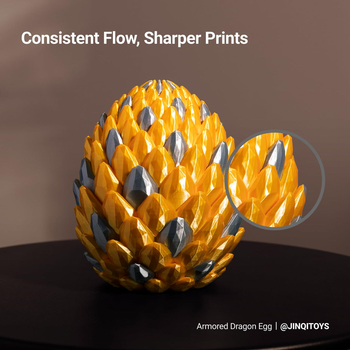 Snapmaker Silk PLA Filament 1.75mm, PLA 3D Printer Filament 1kg (2.2lbs)