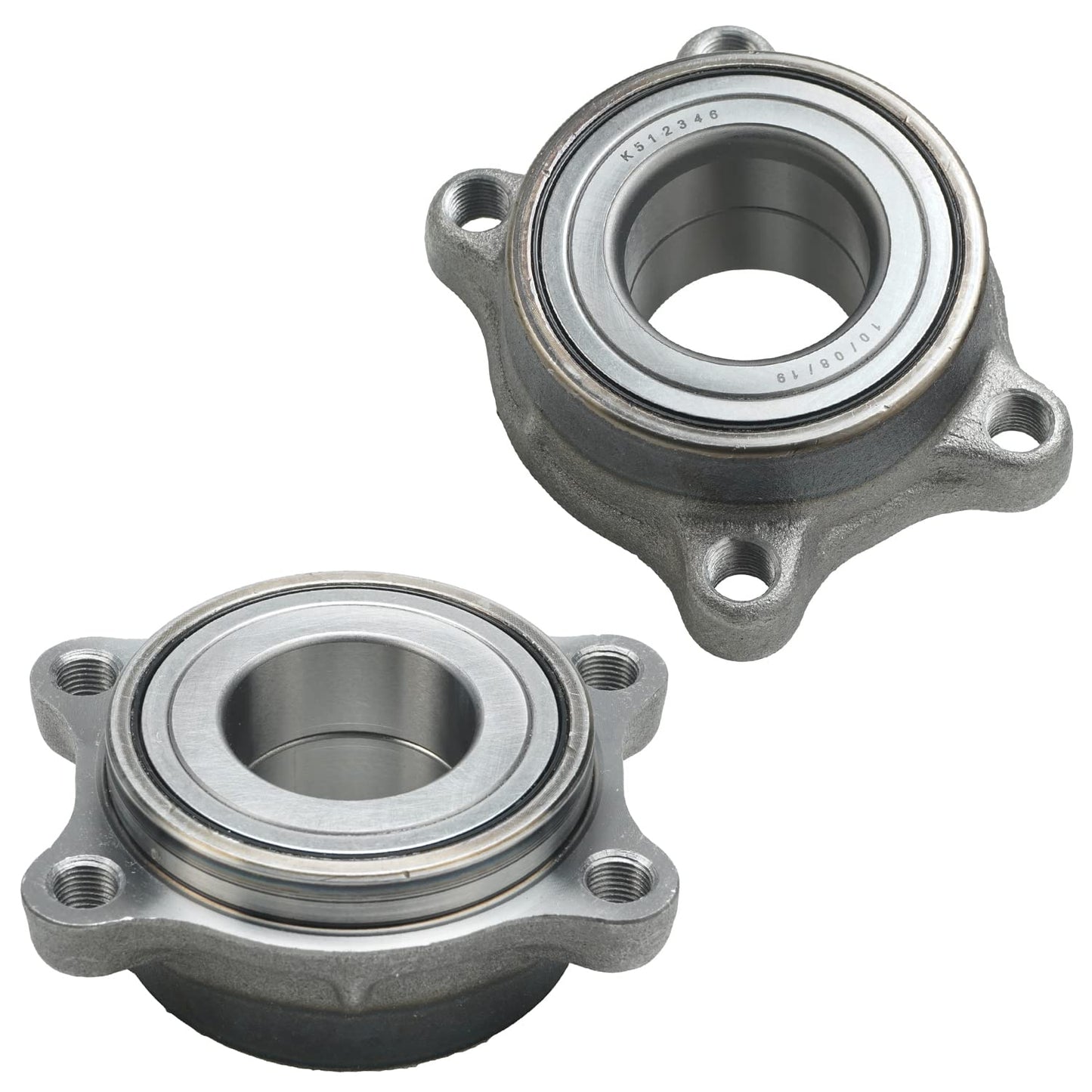 Detroit Axle - Pair 2WD Front Wheel Bearing Hub Assembly for 99-06 Chevy Silverado Sierra 1500, 00-06 Suburban 1500 Tahoe Yukon GMC Yukon XL 1500, 02-06 Cadillac Escalade 6 Lugs [with ABS]