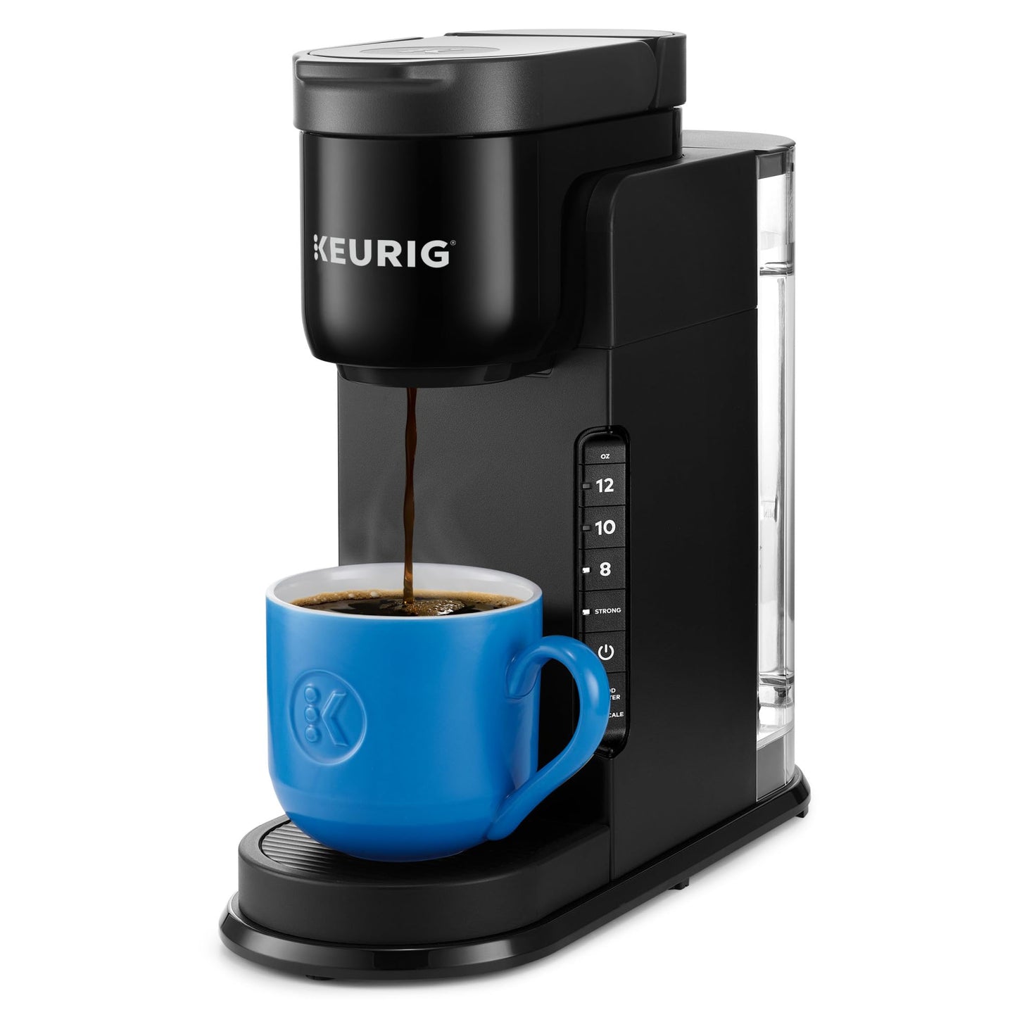 Keurig K-Express Single Serve K-Cup Pod Coffee Maker, 3 Brew Sizes, Strong Button Feature, 42oz Removable Reservoir, Mint