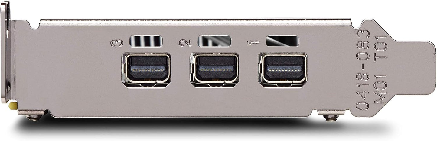 PNY NVIDIA Quadro P400 Professional Graphics Card - (VCQP400-PB), PC Compatible, 3x Mini DisplayPort 1.4