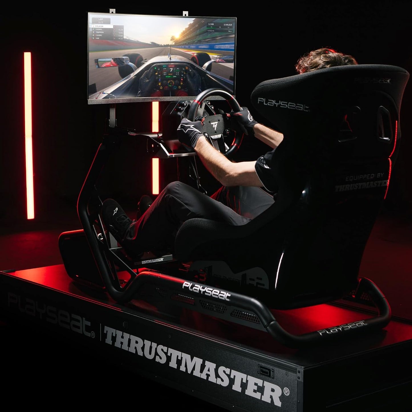 Thrustmaster T598 Direct Drive Racing Wheel & Pedal Set - PS5 & PC | Direct drive motor with magnetic paddles and pedal set for racing, simulation and gaming