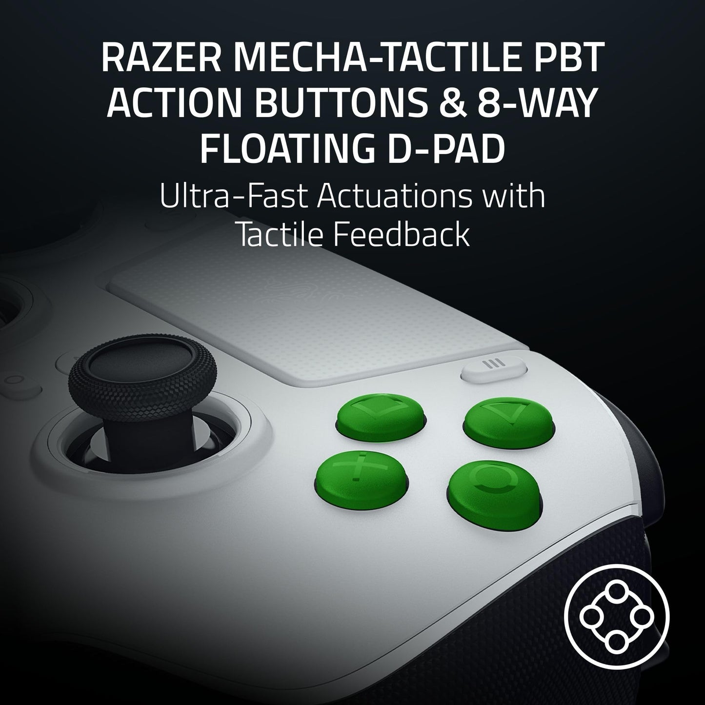 Razer Raiju V3 Pro Wireless Esports Controller – Officially Licensed for PlayStation, Lag-free Esports Grade Performance, 6 Remappable Buttons, TMR Thumbsticks, Fast Triggers, for PS5 & PC – Black