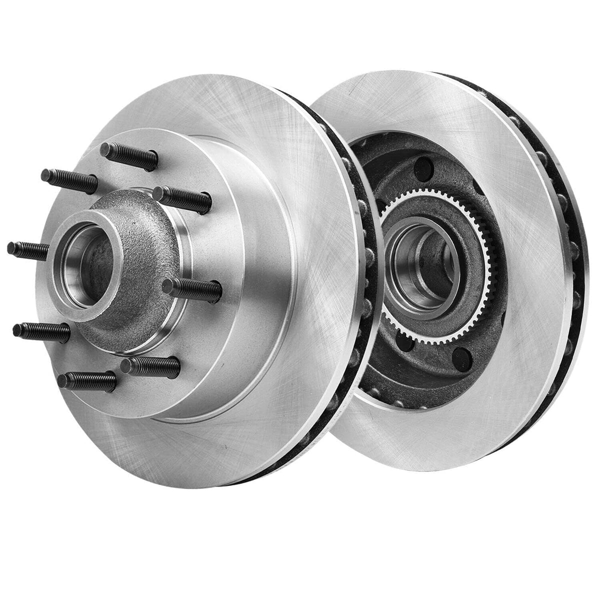 Detroit Axle - Rear Brake Rotors Pads for 2019-2026 Chevy Silverado 1500