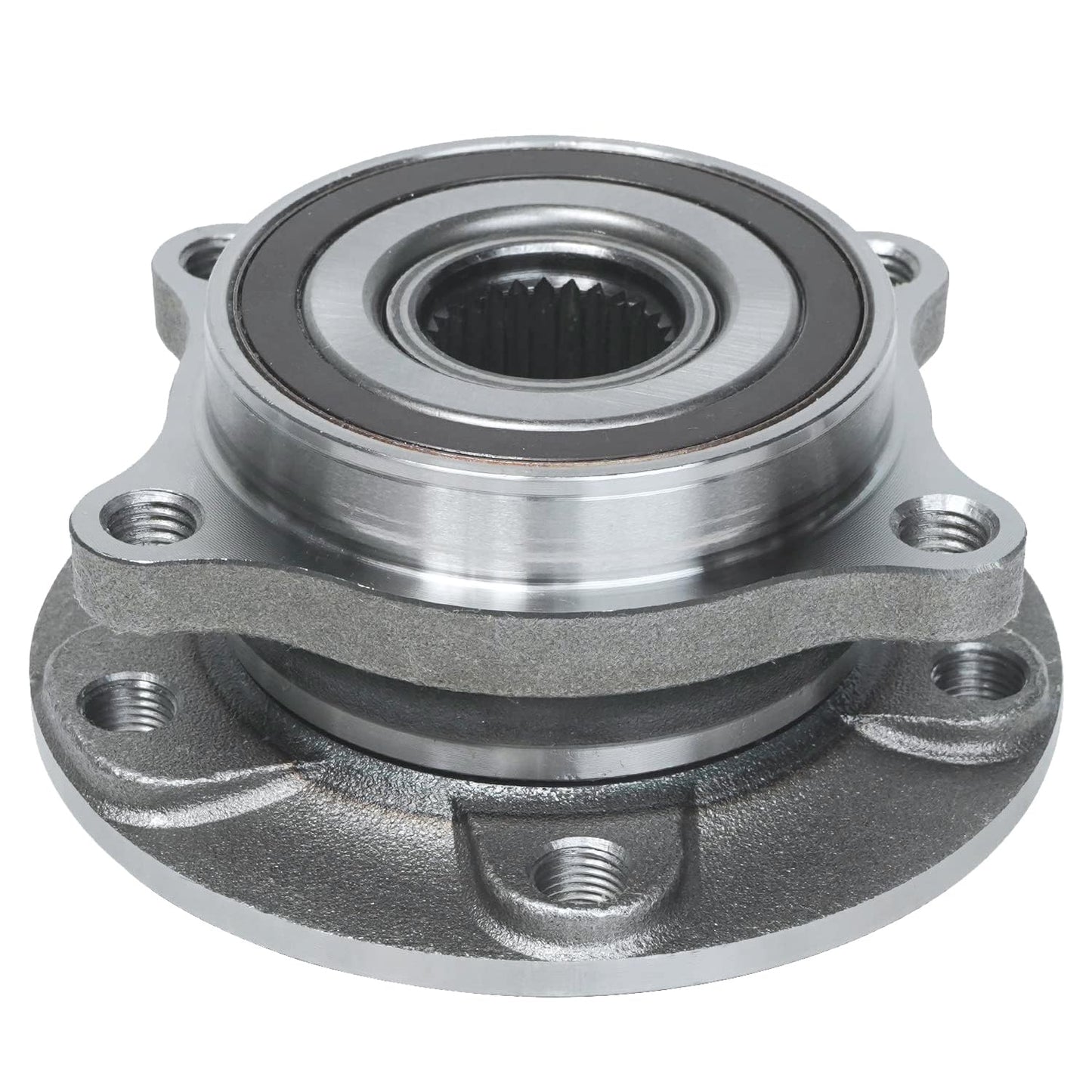 Detroit Axle - 4WD Front Wheel Bearing Hub for Ford F-250 F-350 Super Duty 2011-2016, Replacement 2012 2013 2014 2015 F-250 F-350 Super Duty (SRW Models) Wheel Bearing and Hub Assembly