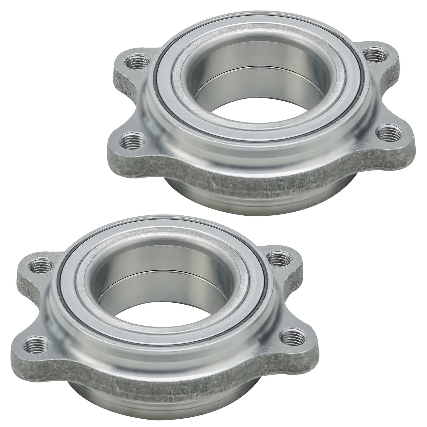 Detroit Axle - Pair 2WD Front Wheel Bearing Hub Assembly for 99-06 Chevy Silverado Sierra 1500, 00-06 Suburban 1500 Tahoe Yukon GMC Yukon XL 1500, 02-06 Cadillac Escalade 6 Lugs [with ABS]