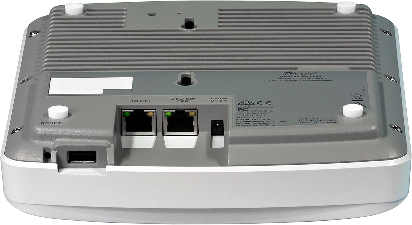 901-R650-US00 R650 Dual-band Wrls 802.11ax Wireless Access Point