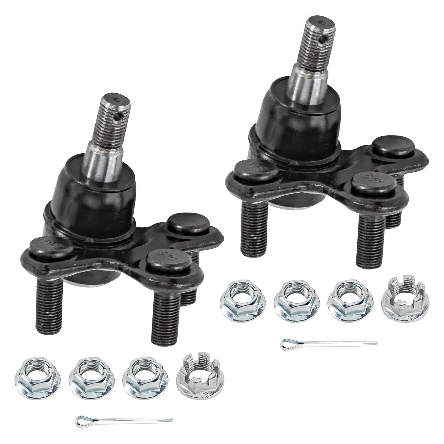 Detroit Axle - 2 Front Lower Ball Joints for 99-16 Chevy Silverado 1500 GMC Sierra 1500, 00-14 Suburban Yukon XL Avalanche 1500, 00-16 Tahoe Yukon, 02-16 Cadillac Escalade ESV EXT, Express Savana 2500