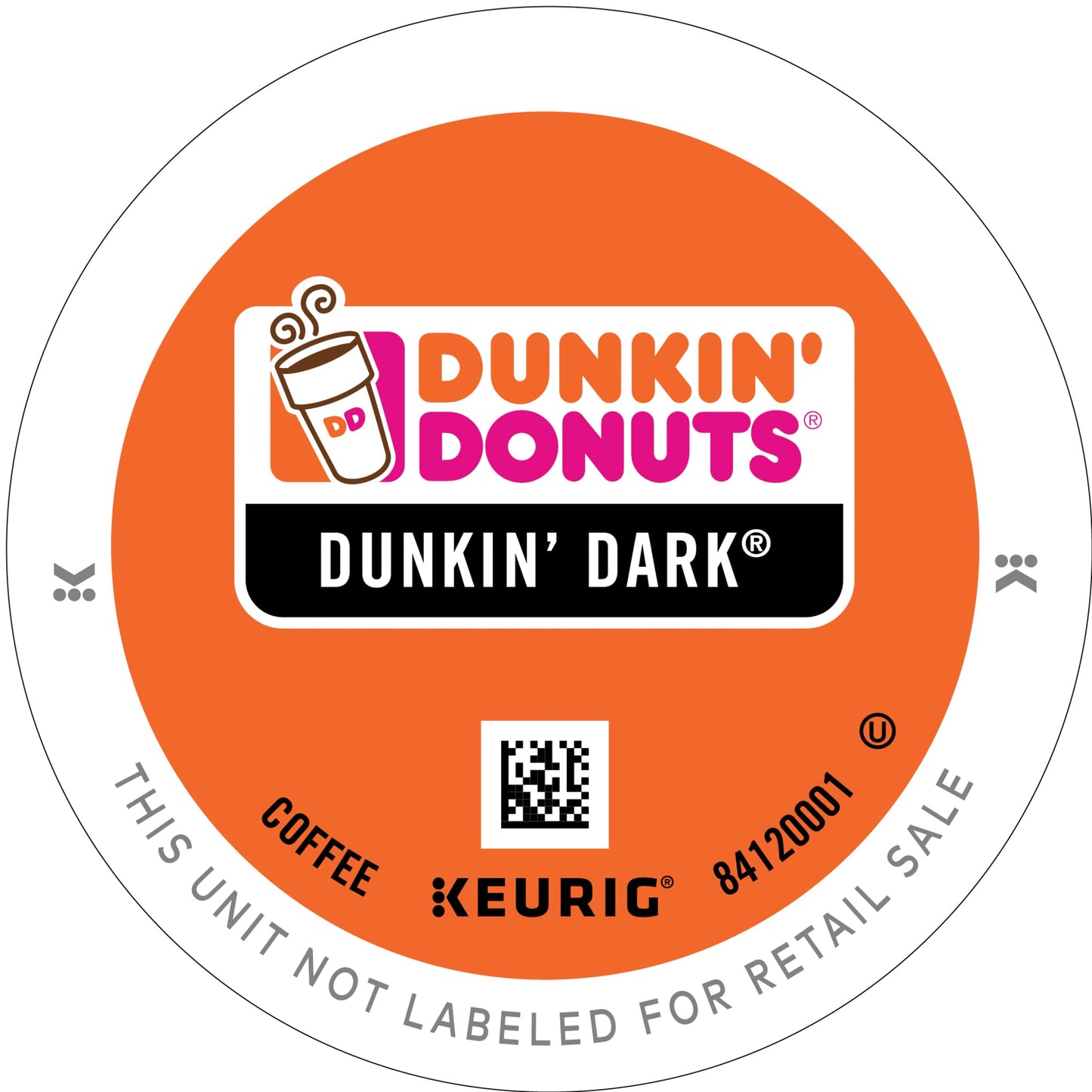 Dunkin' Donuts 2091512 Original Blend Coffee K-Cup Pods Medium Roast 44/Box (006933)
