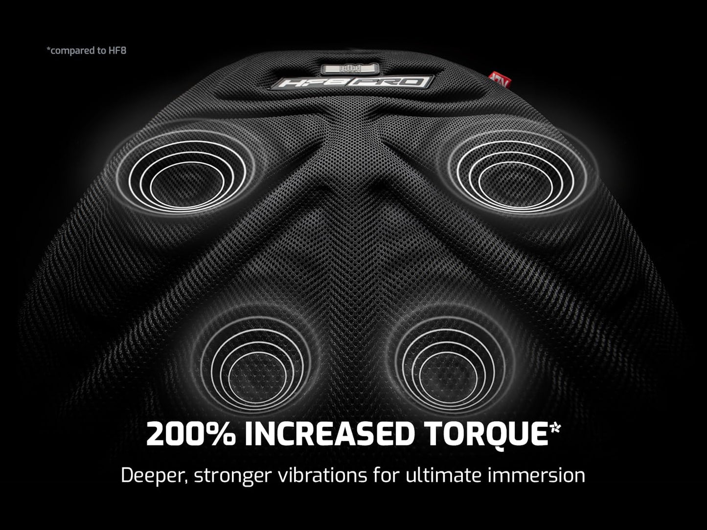 Next Level Racing® HF8 Pro Haptic Feedback Gaming Pad (NLR-G006)